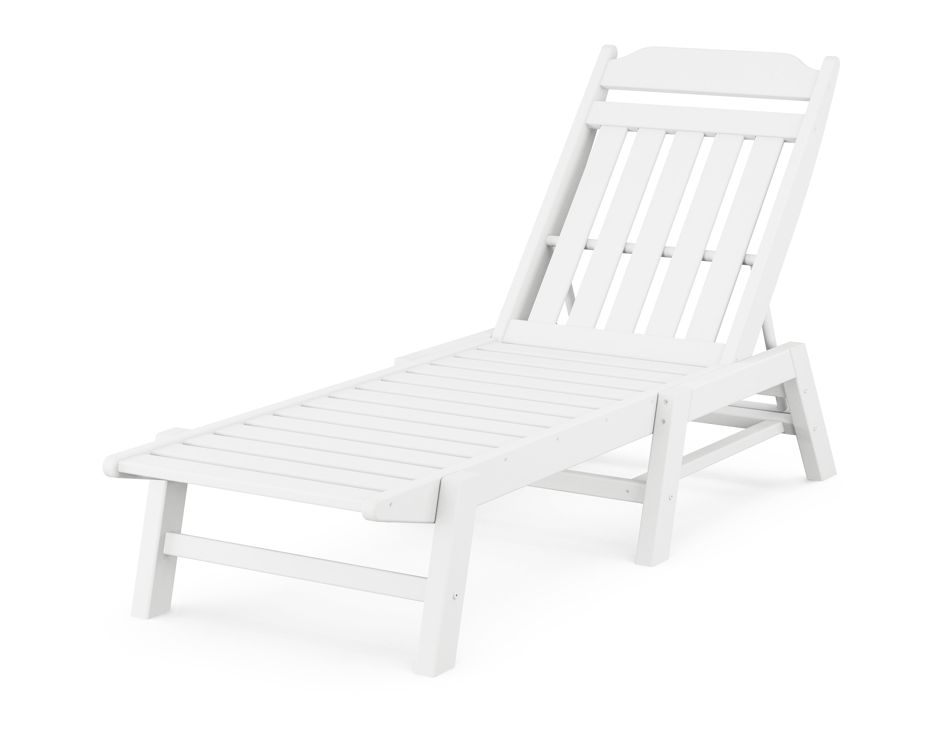 Country Living Cottage Chaise in White