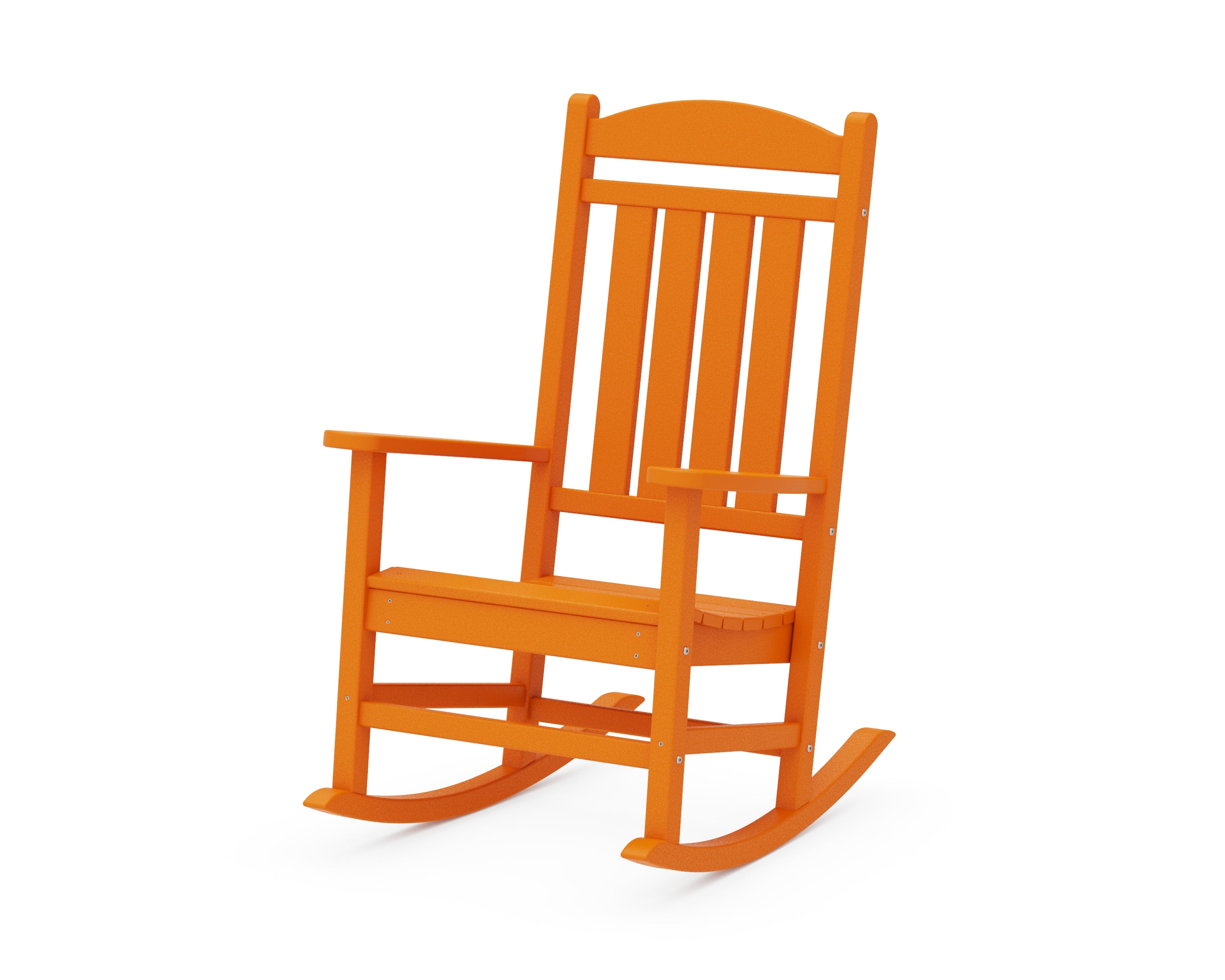 POLYWOOD® Presidential Rocking Chair in Tangerine