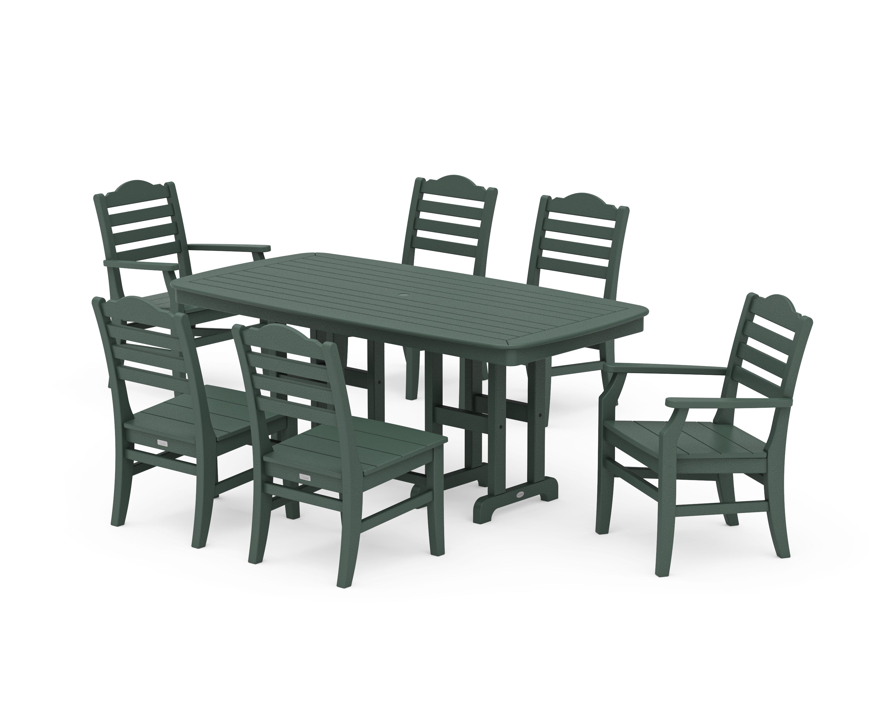 POLYWOOD® Savannah 7-Piece Dining Set in Green