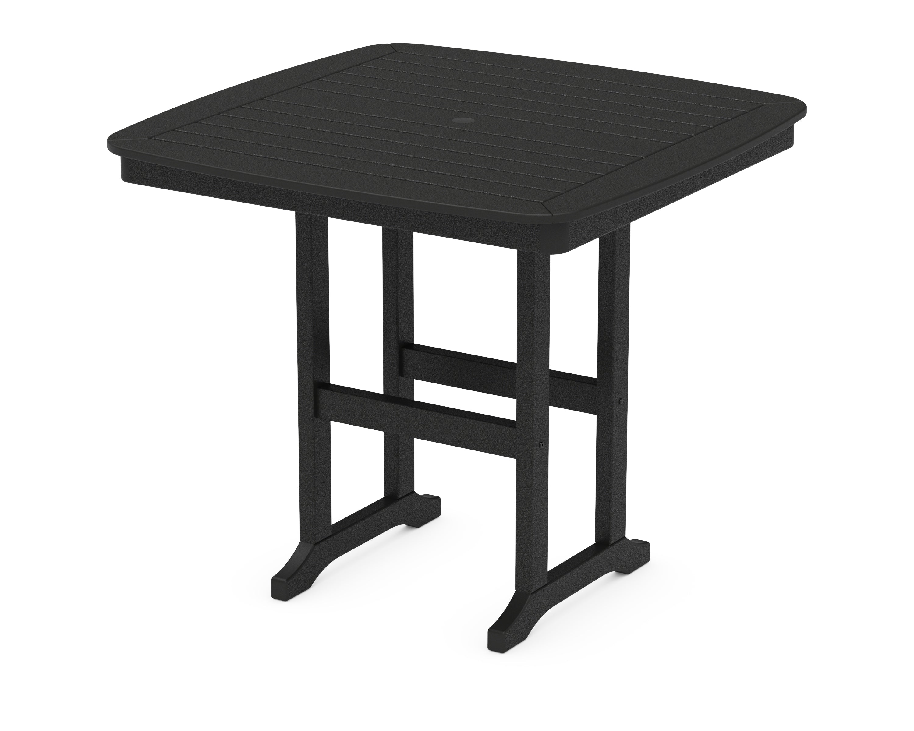 POLYWOOD® Nautical 44" Counter Table in Black