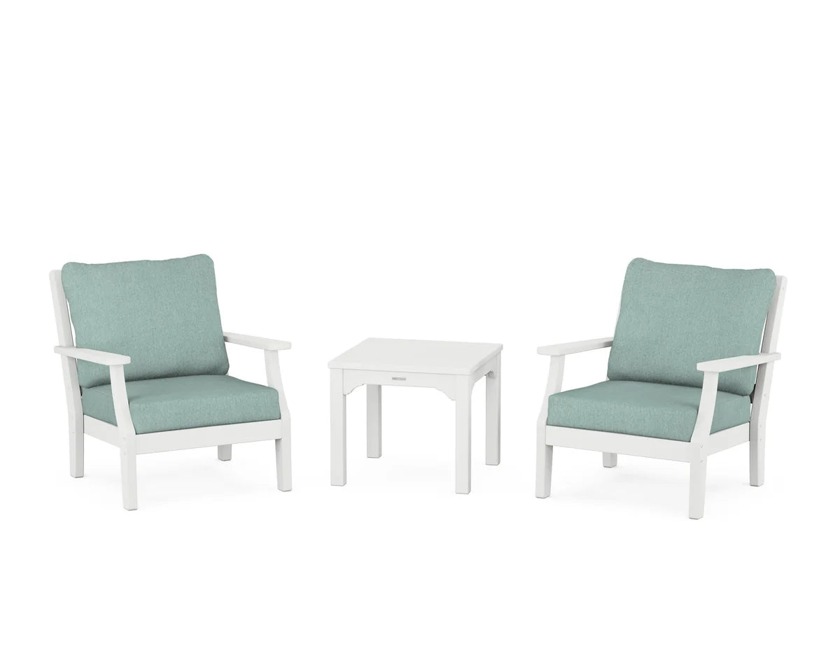Chinoiserie 3-Piece Deep Seating Set