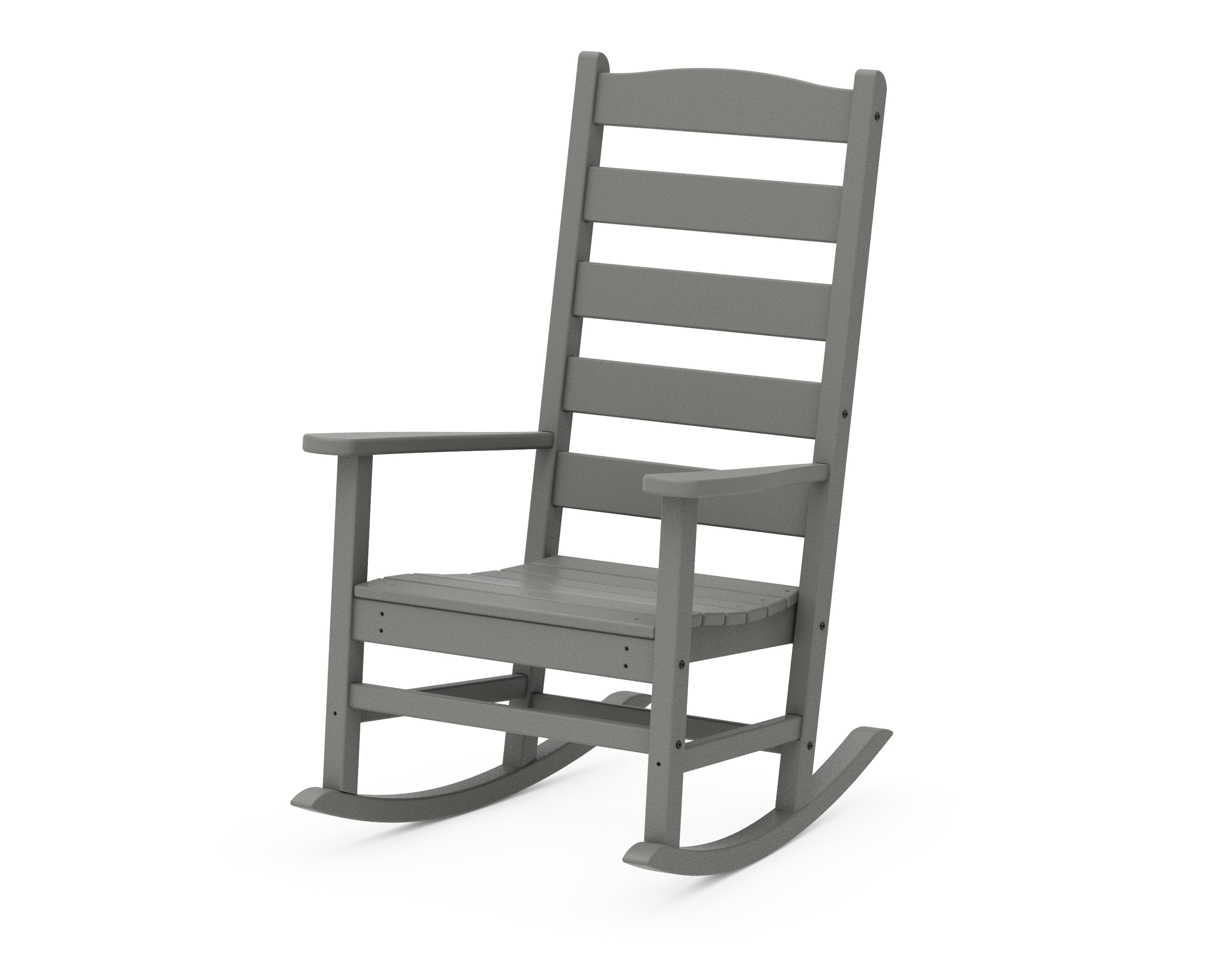 POLYWOOD® Shaker Porch Rocking Chair in Slate Grey