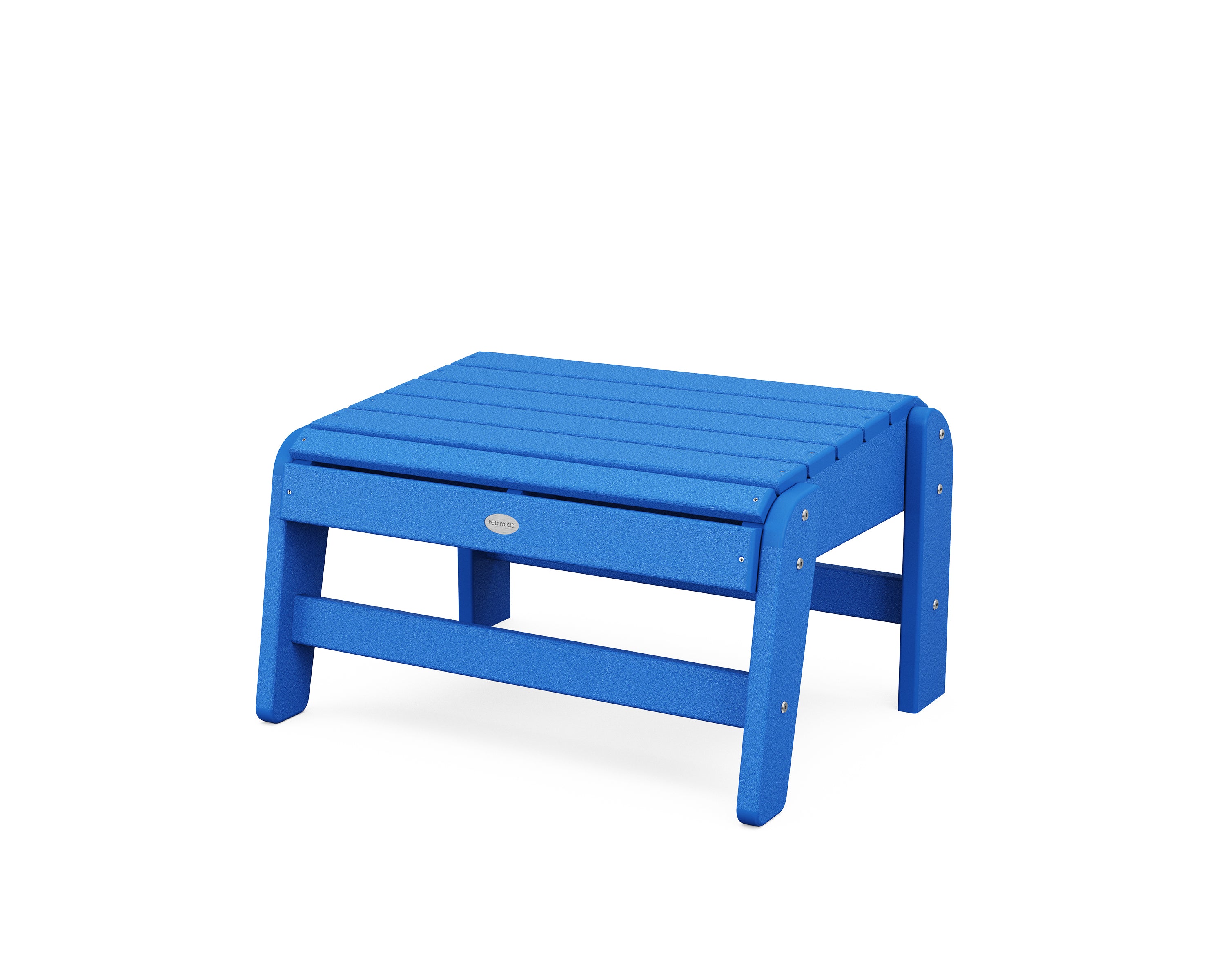 POLYWOOD® Grand Adirondack Ottoman in Pacific Blue