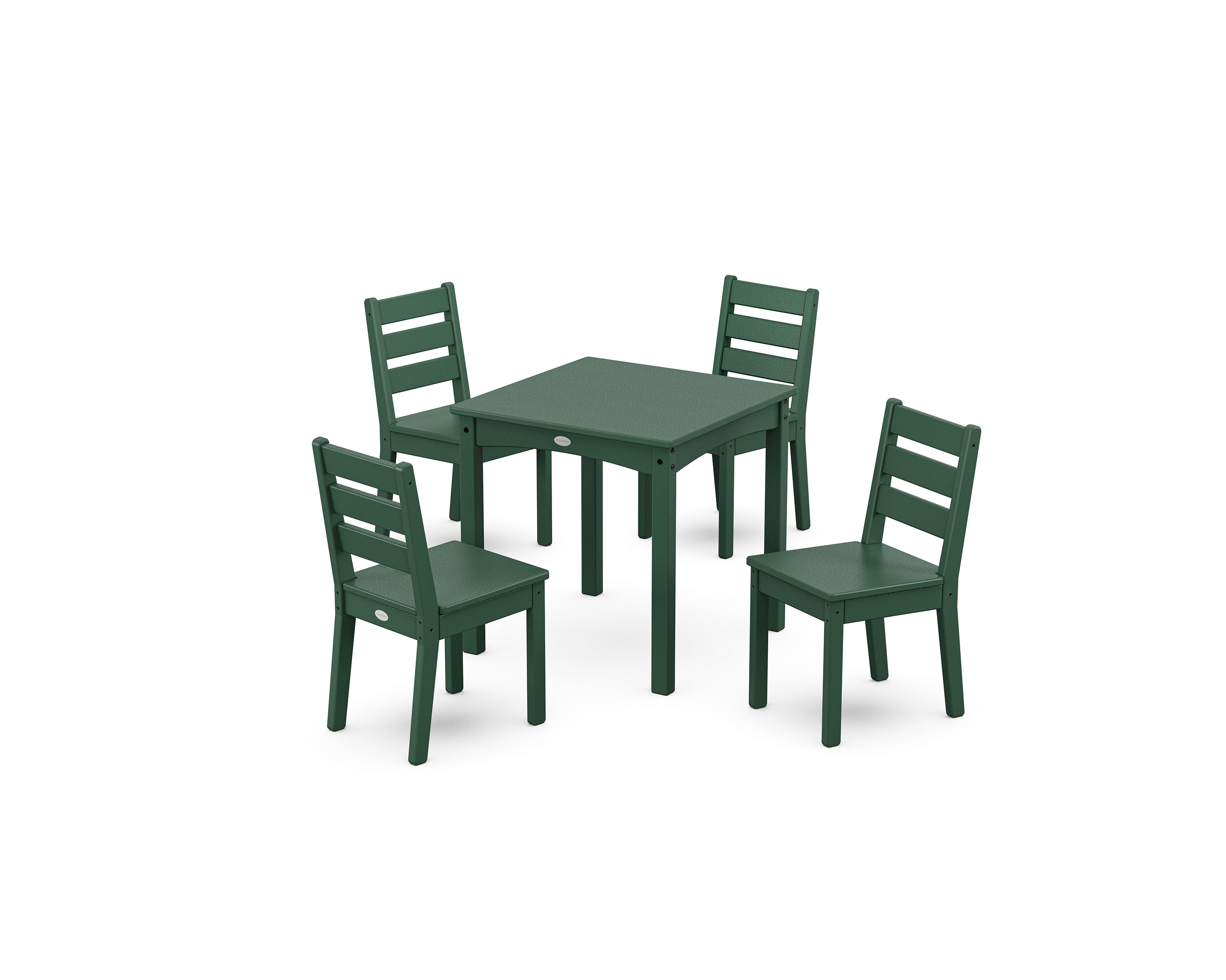 POLYWOOD® Lakeside Kids 5-Piece Dining Set in Green