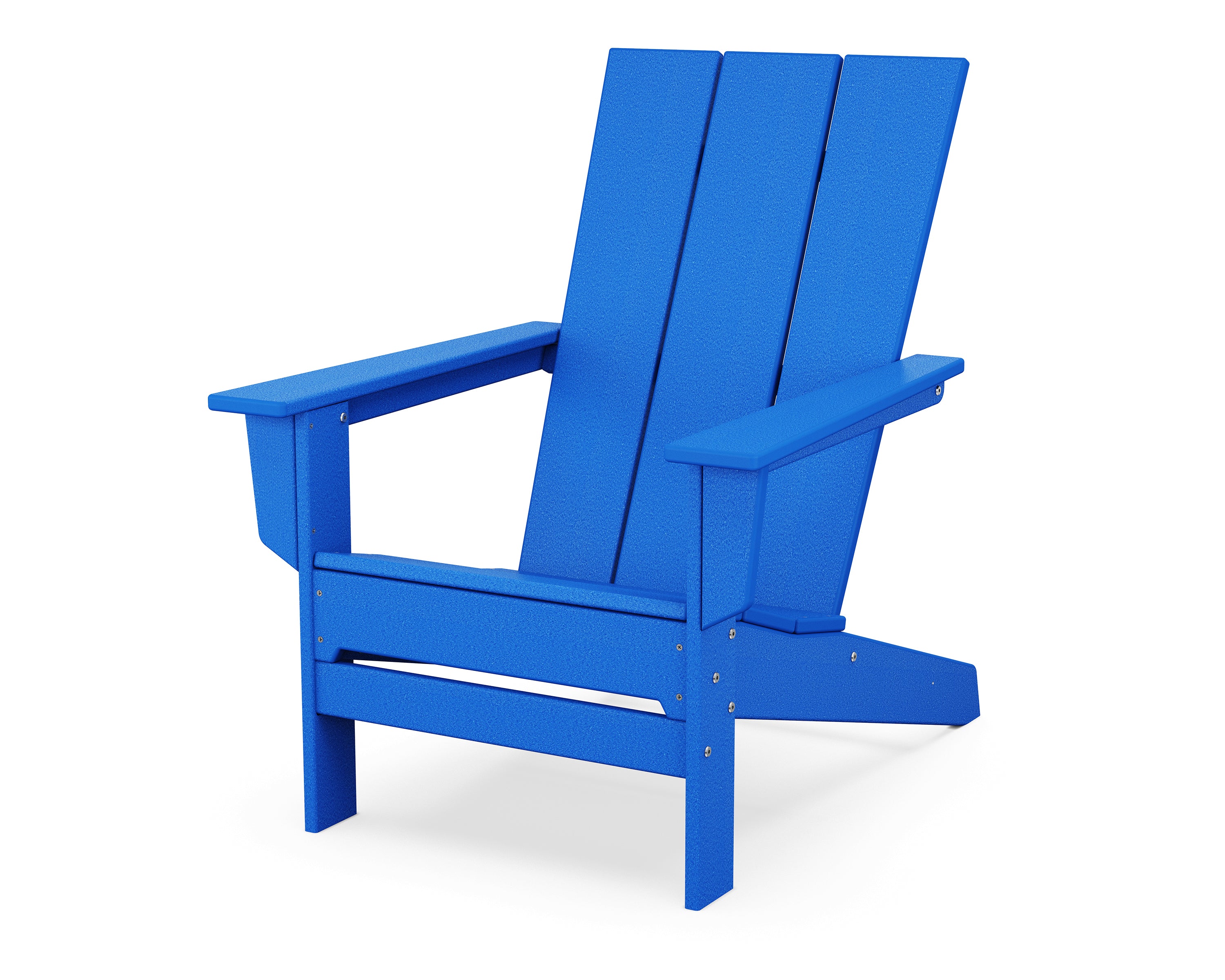 POLYWOOD® Modern Studio Adirondack Chair in Pacific Blue