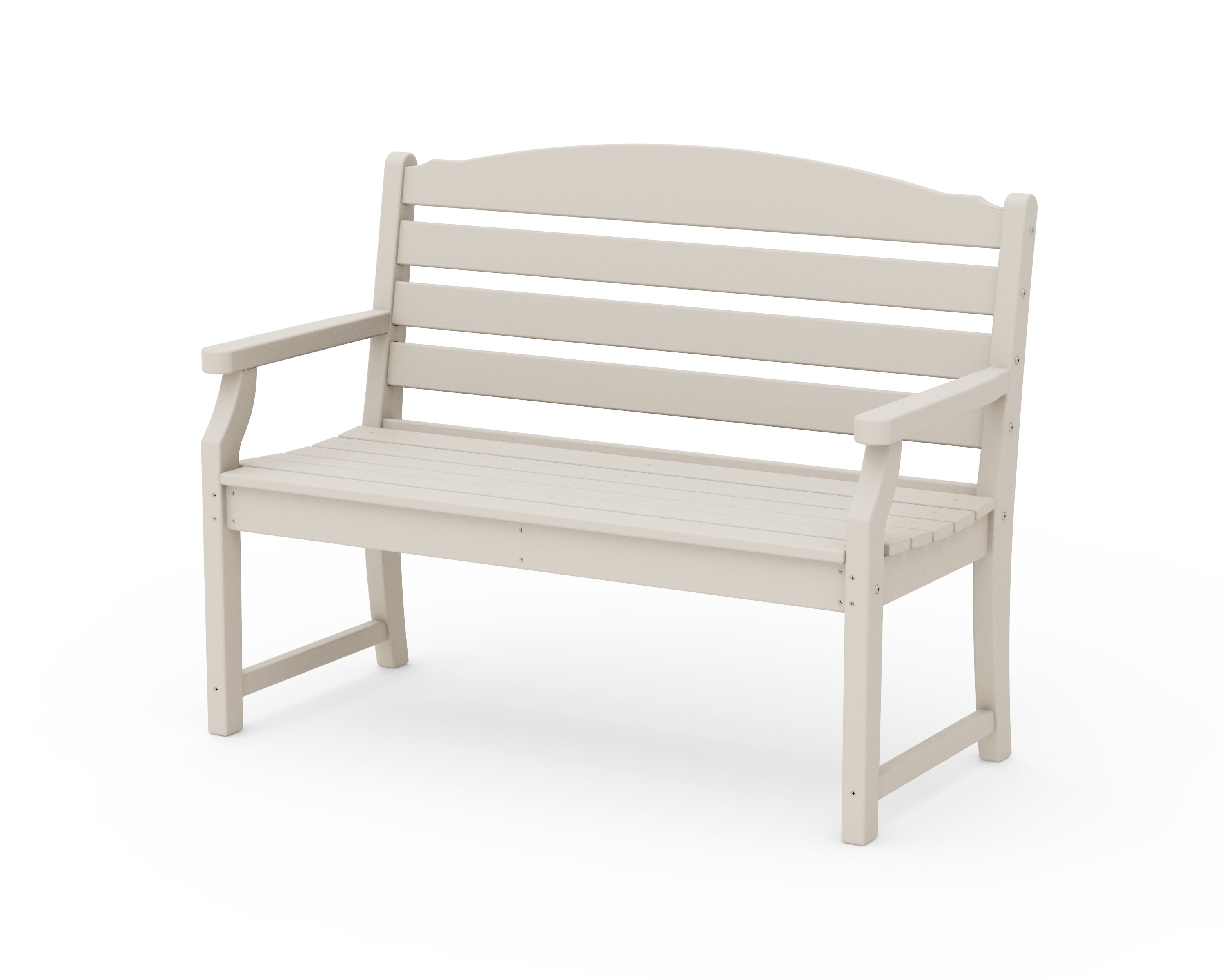 POLYWOOD® Savannah 48" Bench in Sand