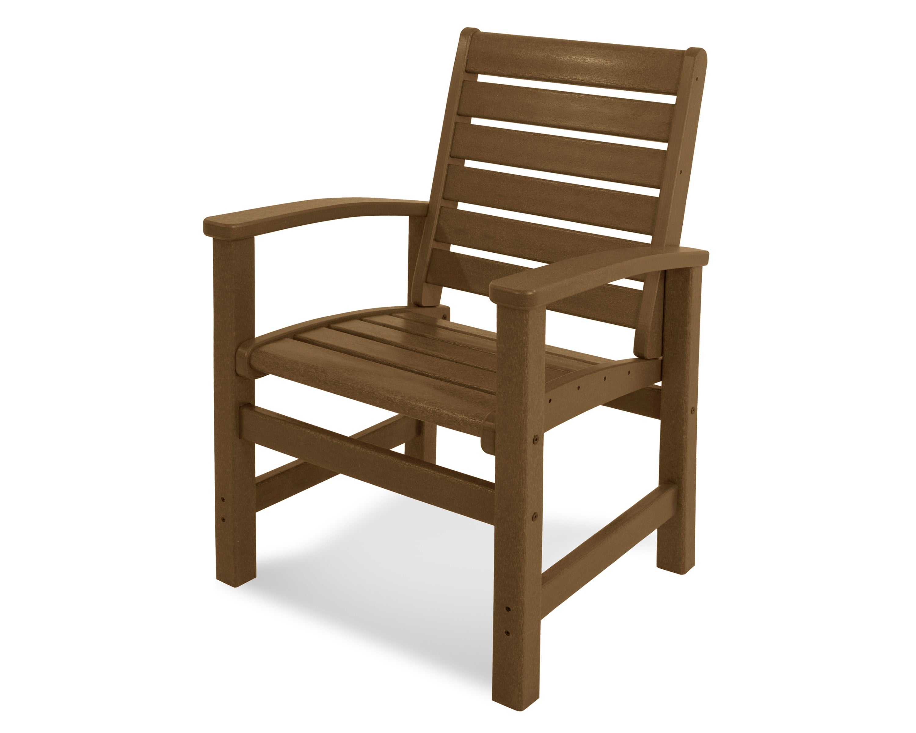 POLYWOOD® Signature Dining Chair in Teak