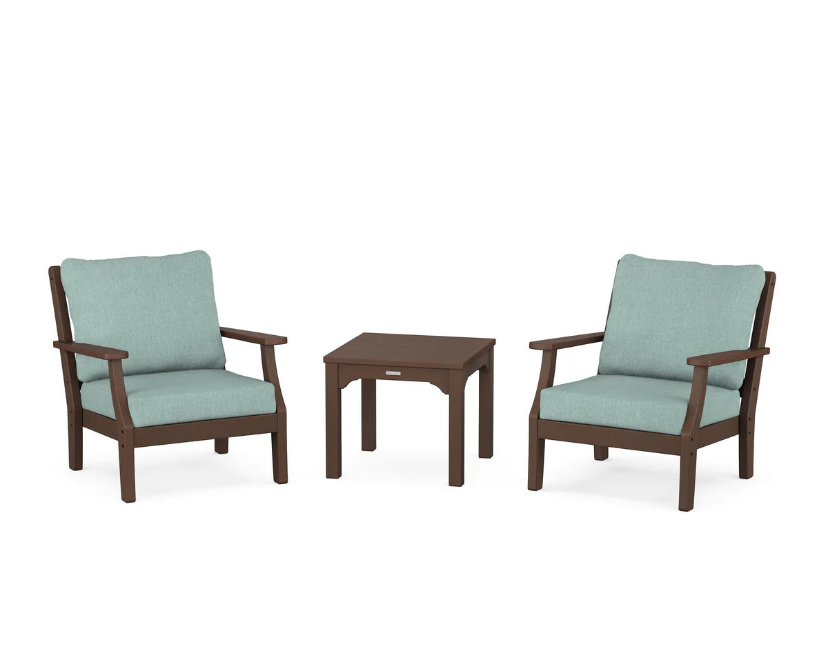 Chinoiserie 3-Piece Deep Seating Set