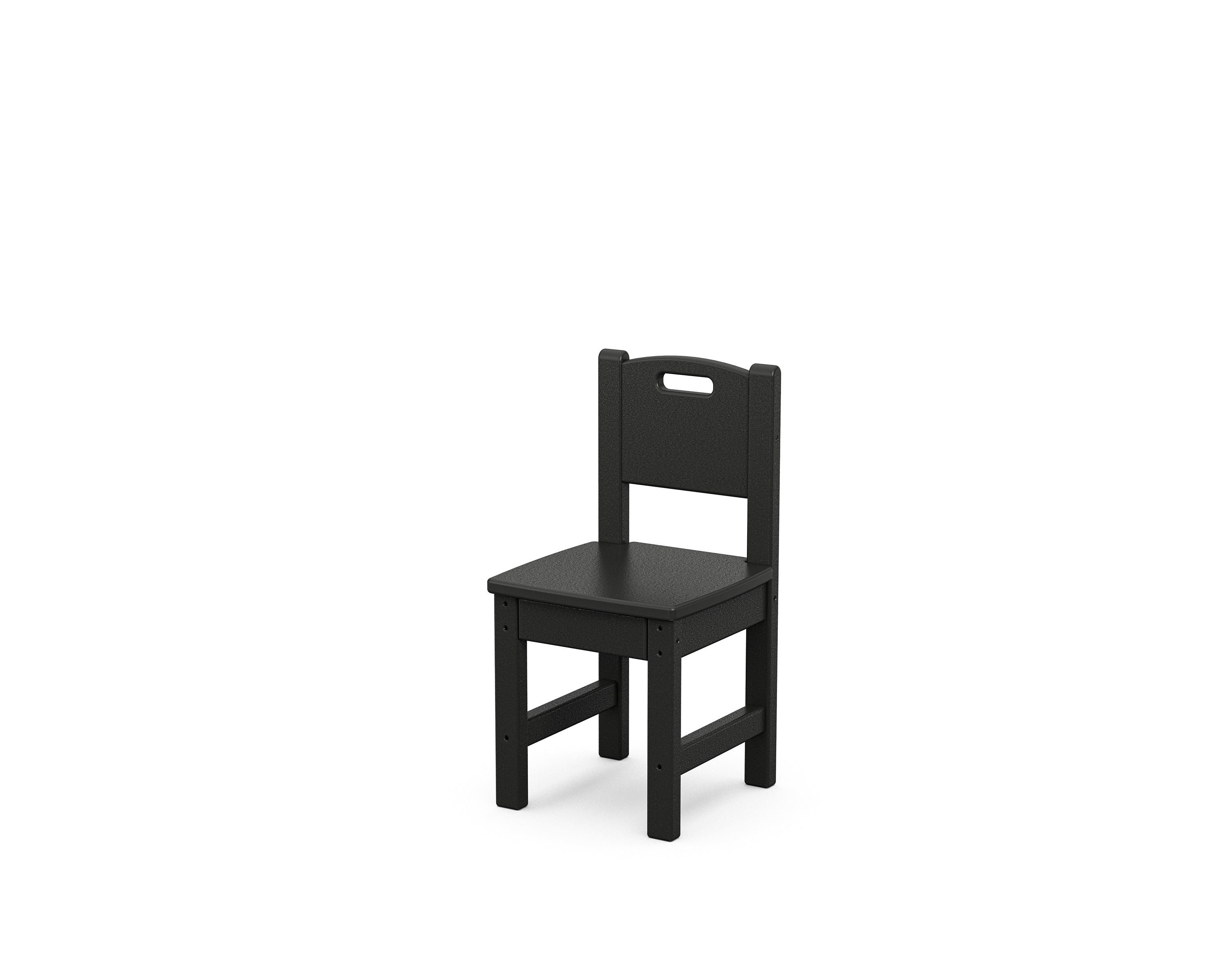 POLYWOOD® Toddler Dining Chair in Black