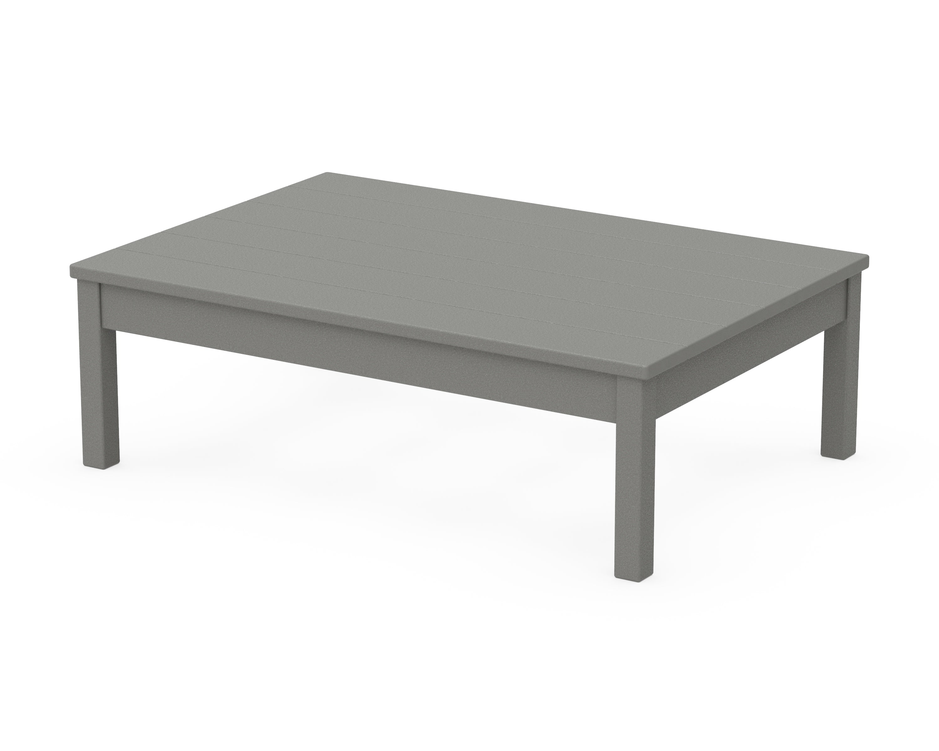 POLYWOOD® 33" x 47" Coffee Table in Slate Grey