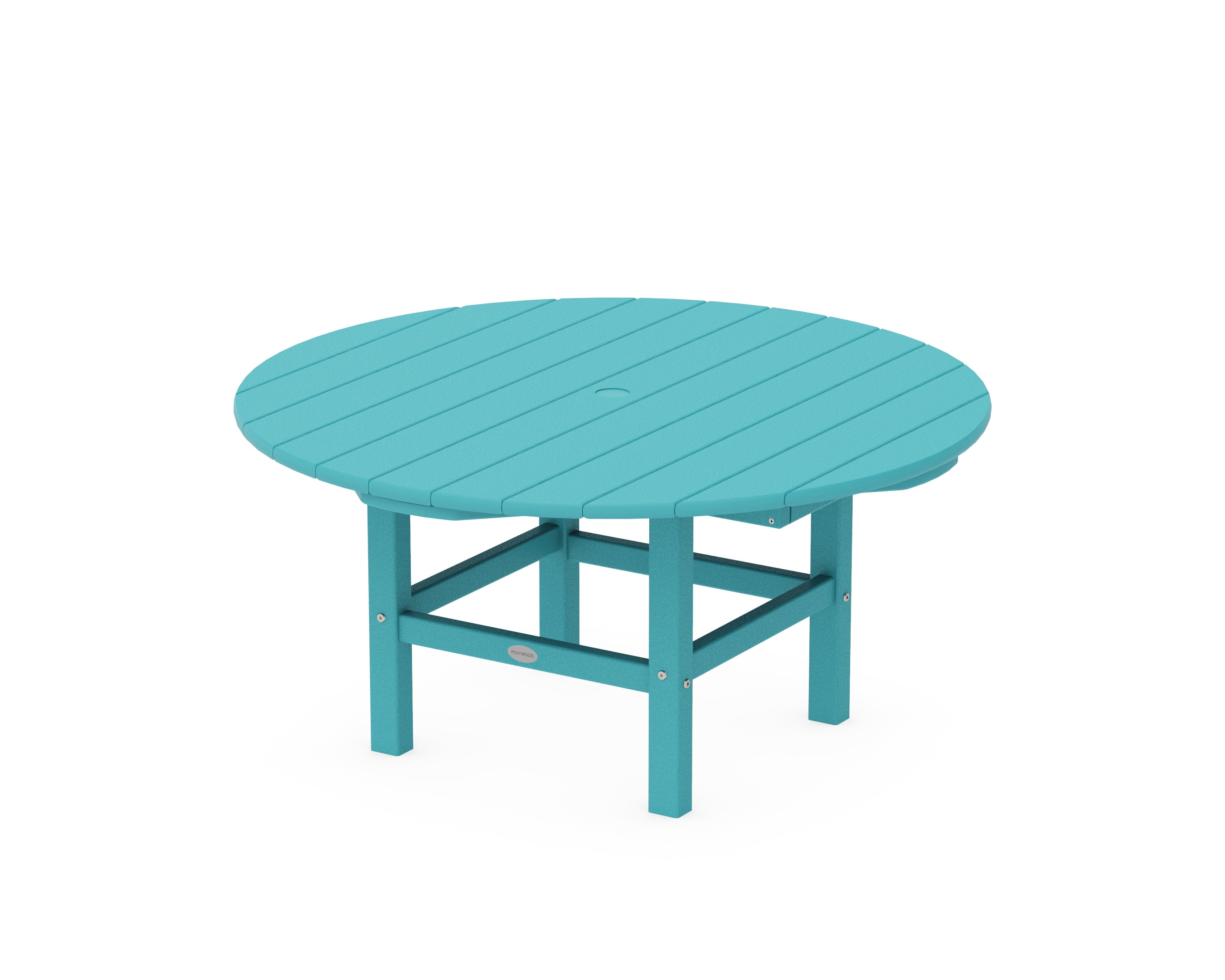 POLYWOOD® Round 37" Conversation Table in Aruba
