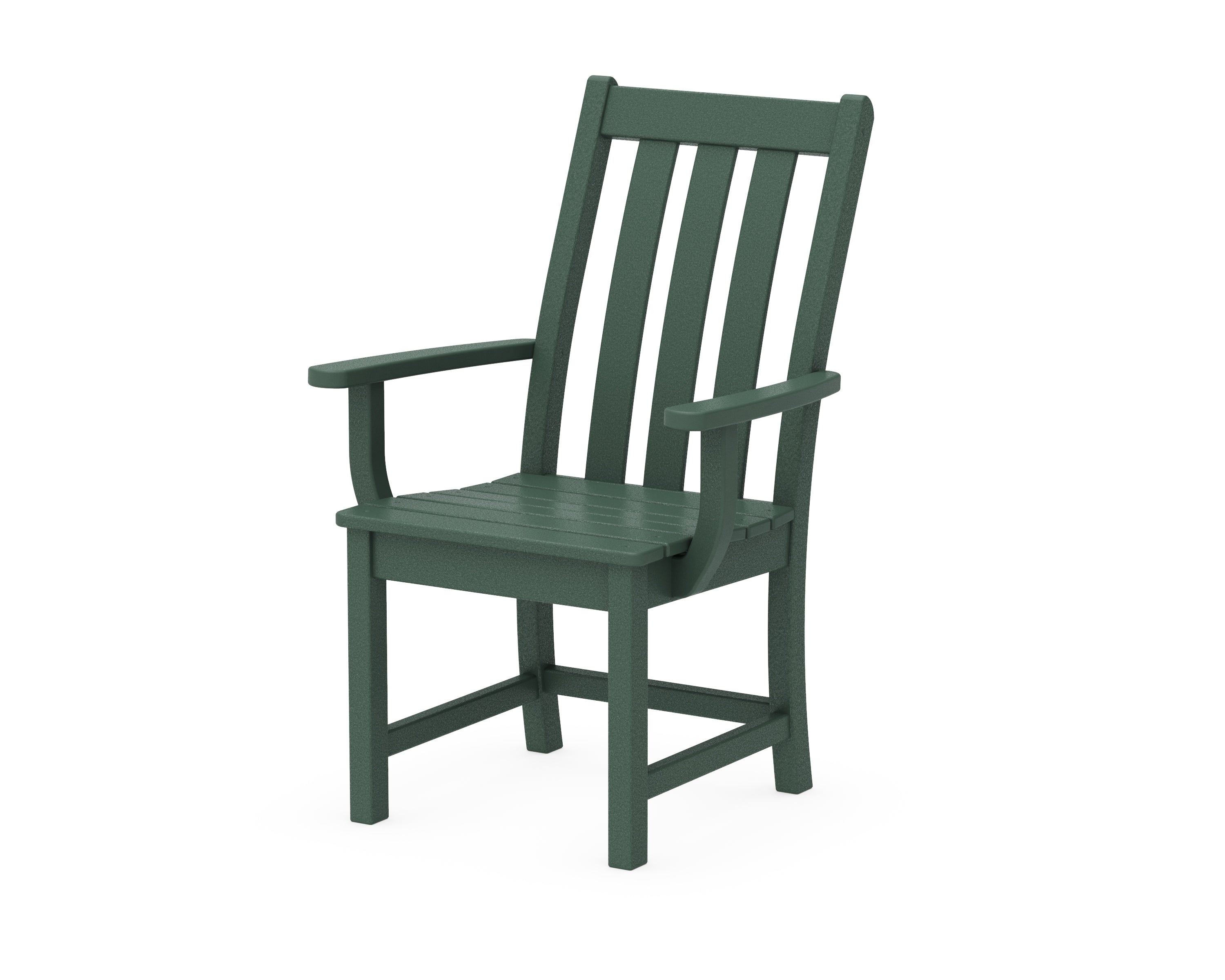 POLYWOOD® Vineyard Dining Arm Chair in Green