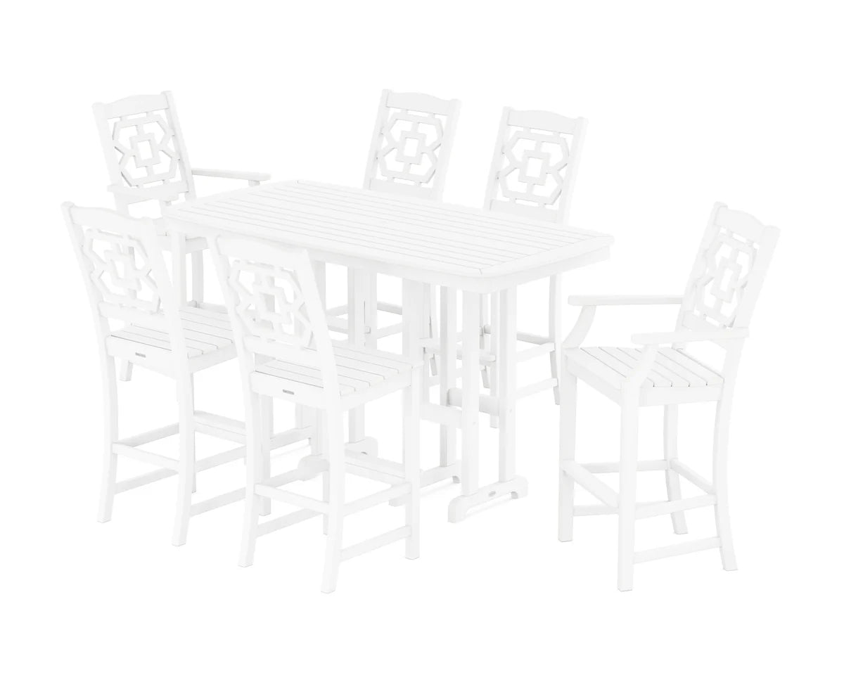 Chinoiserie 7-Piece Bar Set
