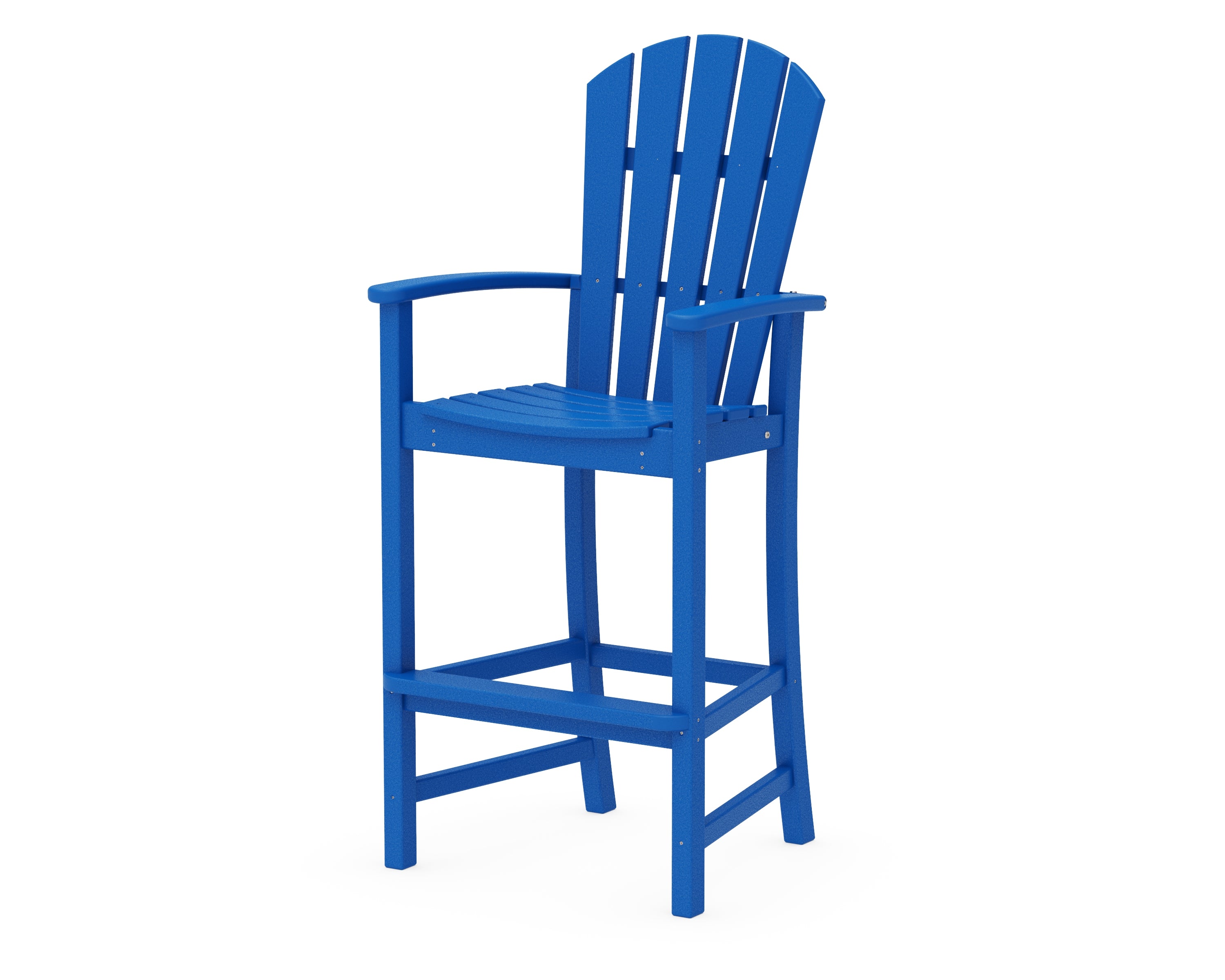 POLYWOOD® Palm Coast Bar Chair in Pacific Blue