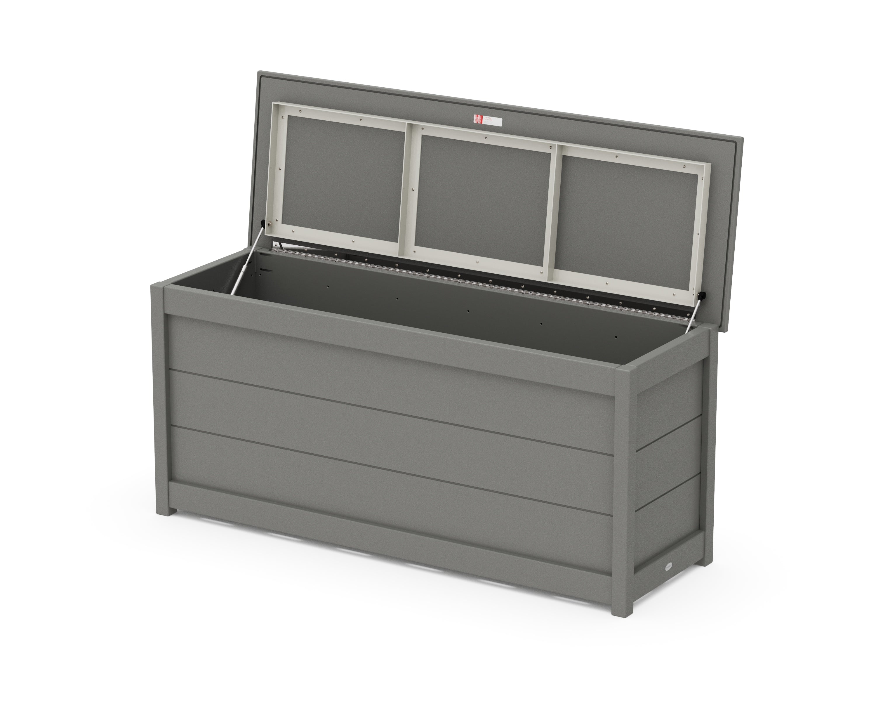 POLYWOOD® 68" Console Table with Storage in Slate Grey