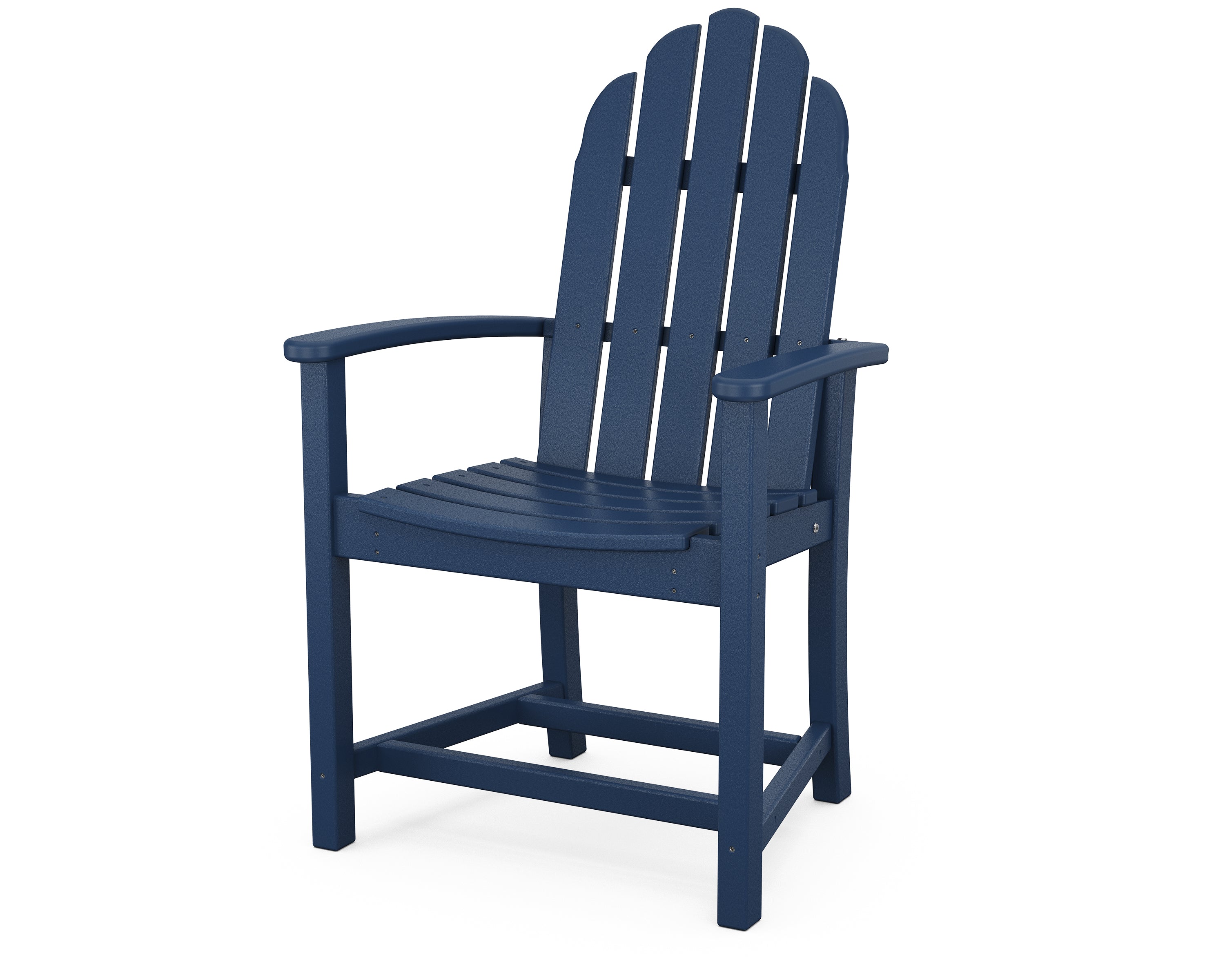 POLYWOOD® Classic Adirondack Dining Chair in Navy