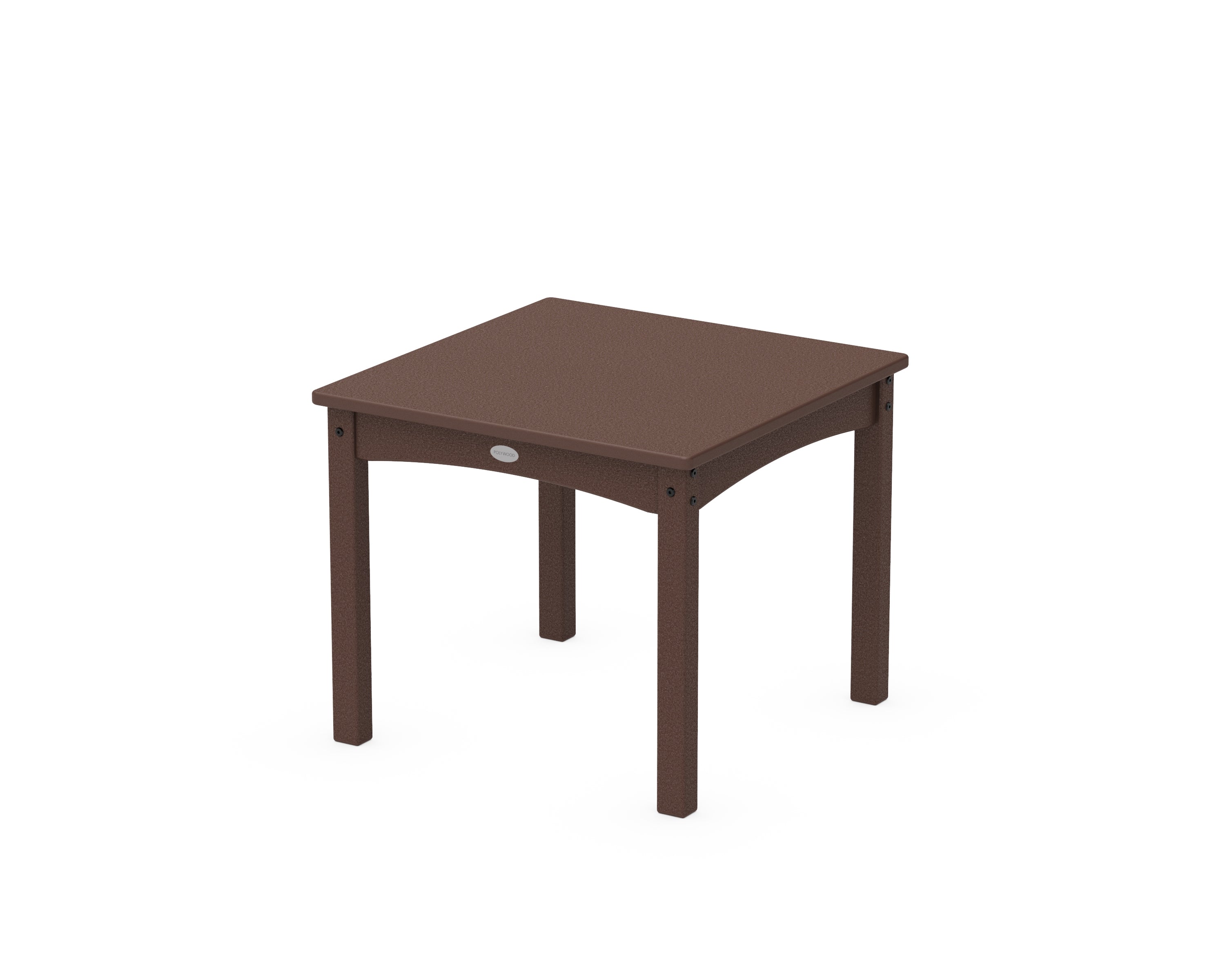 POLYWOOD® Toddler 24" Dining Table in Mahogany