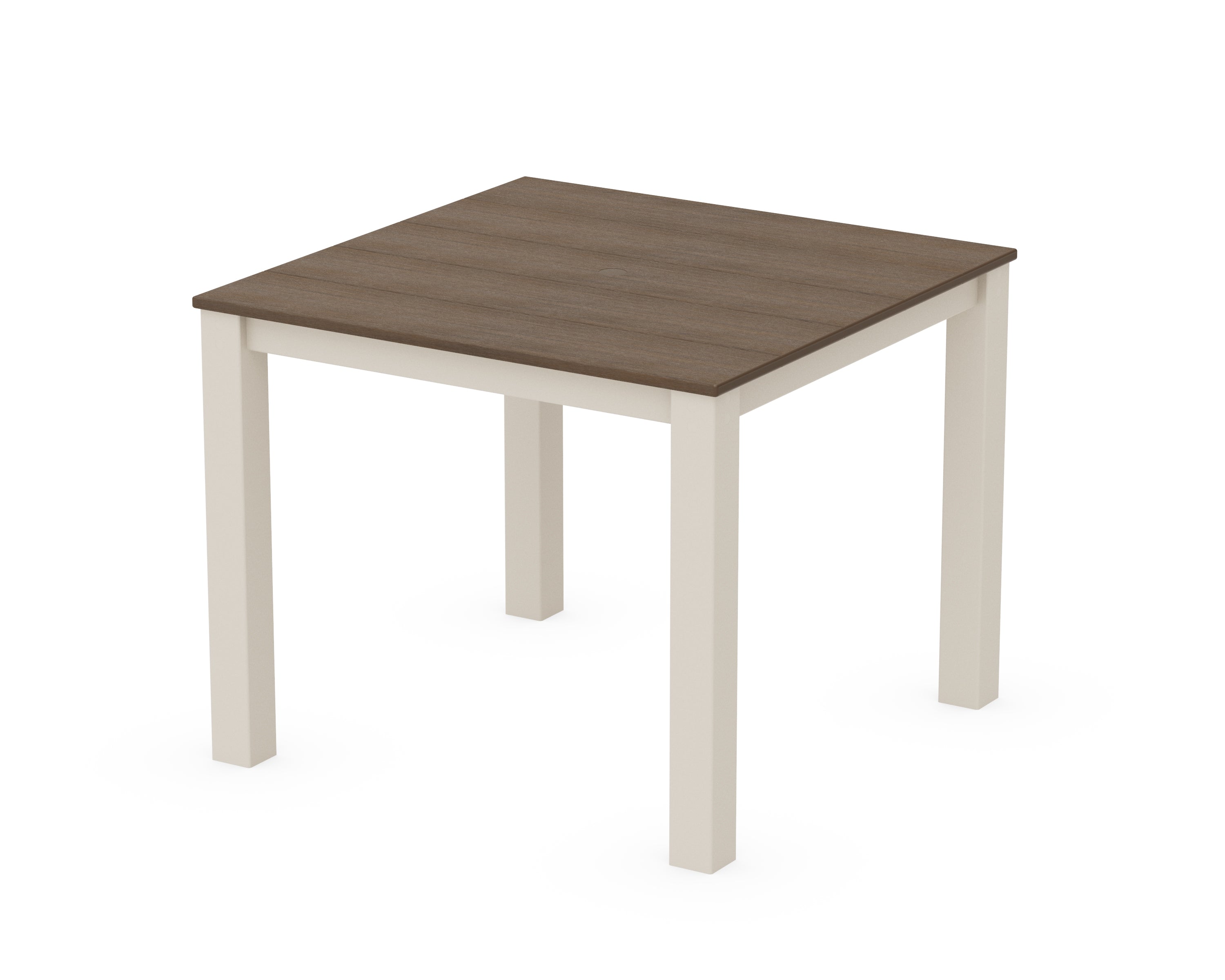 POLYWOOD® Parsons 38" X 38" Dining Table in Sand / Kona