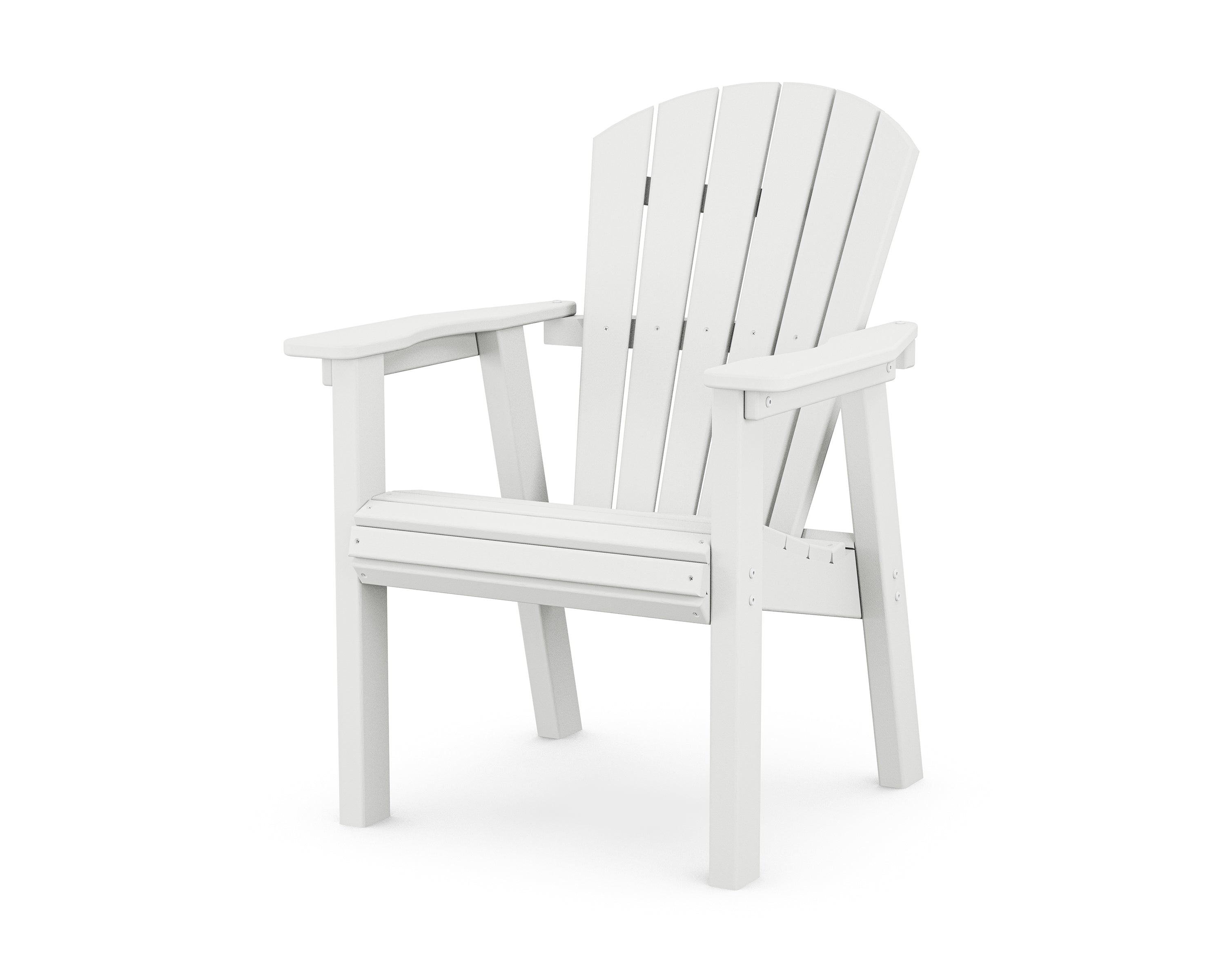POLYWOOD® Seashell Dining Chair in White