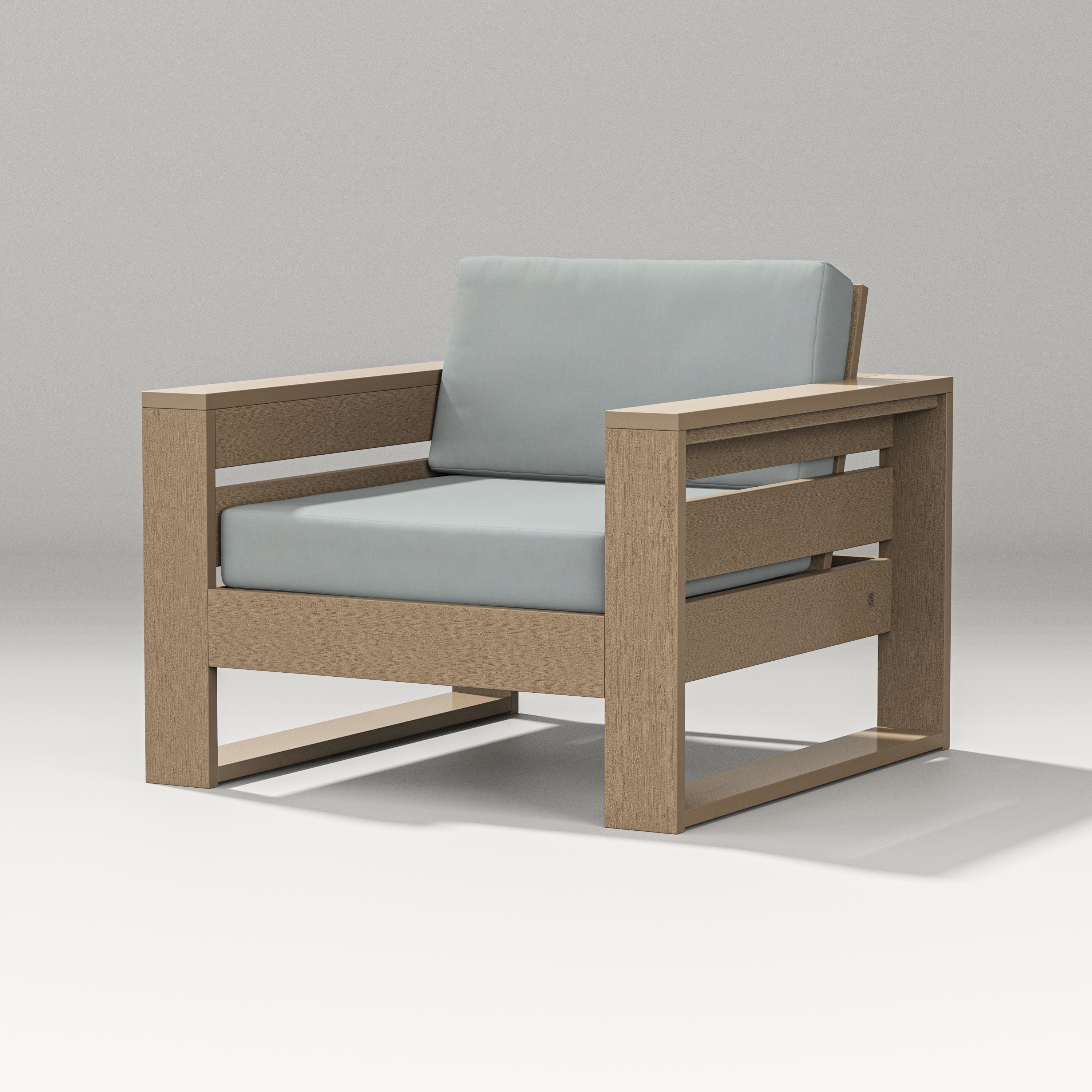 PW Designer Series Latitude Lounge Chair in Vintage Sahara / Spa