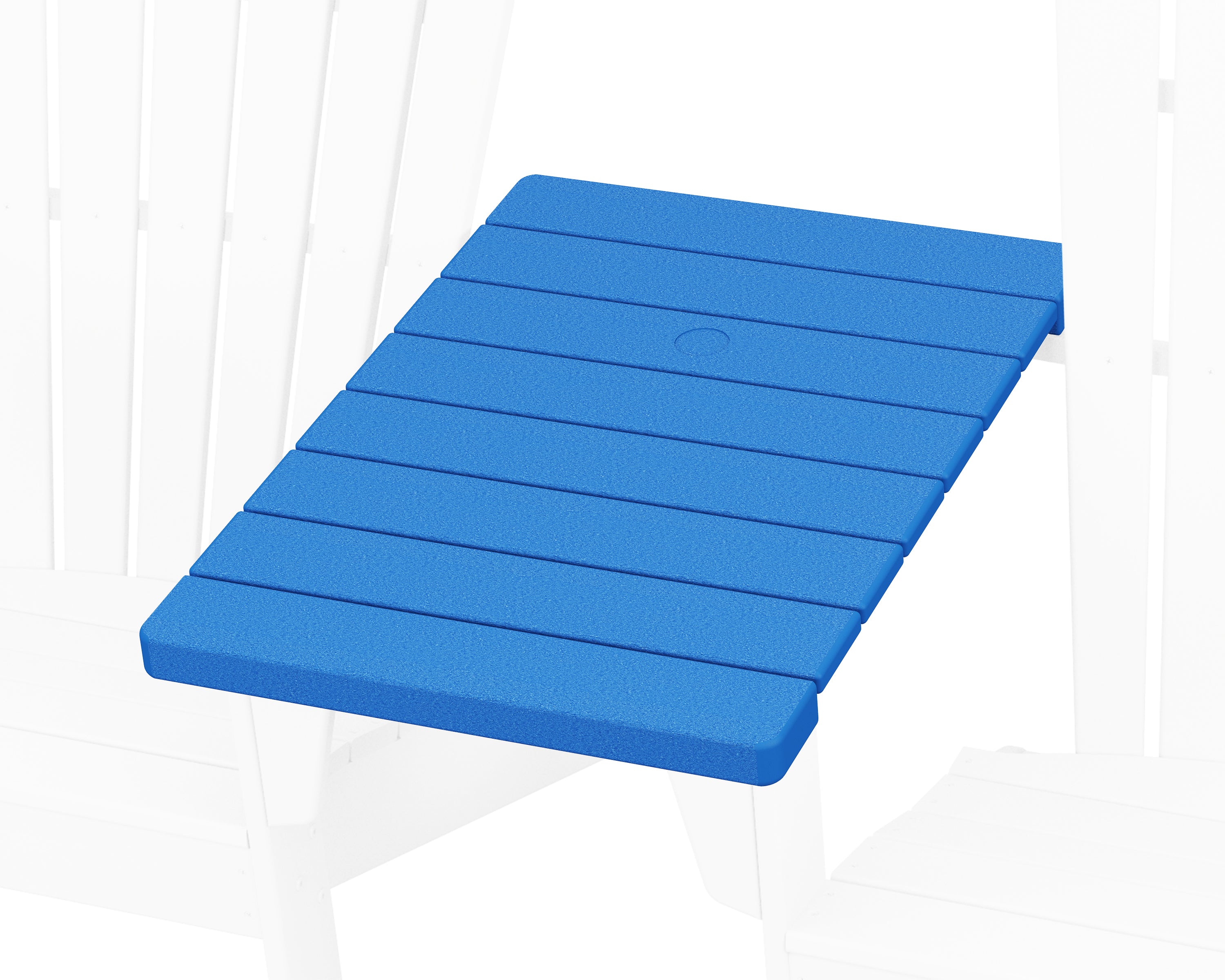 POLYWOOD® Straight Adirondack Connecting Table in Pacific Blue