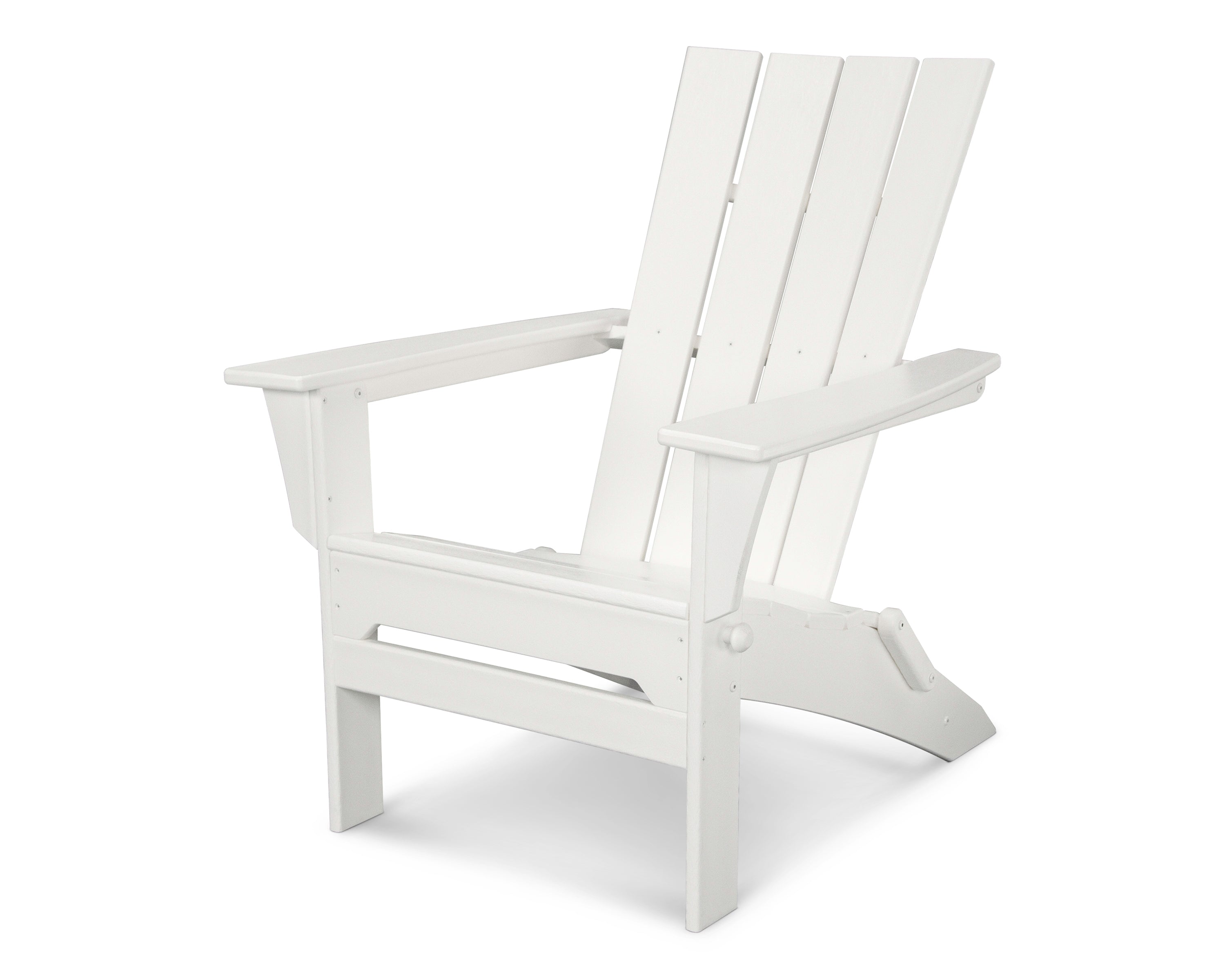 POLYWOOD® Quattro Folding Adirondack in White