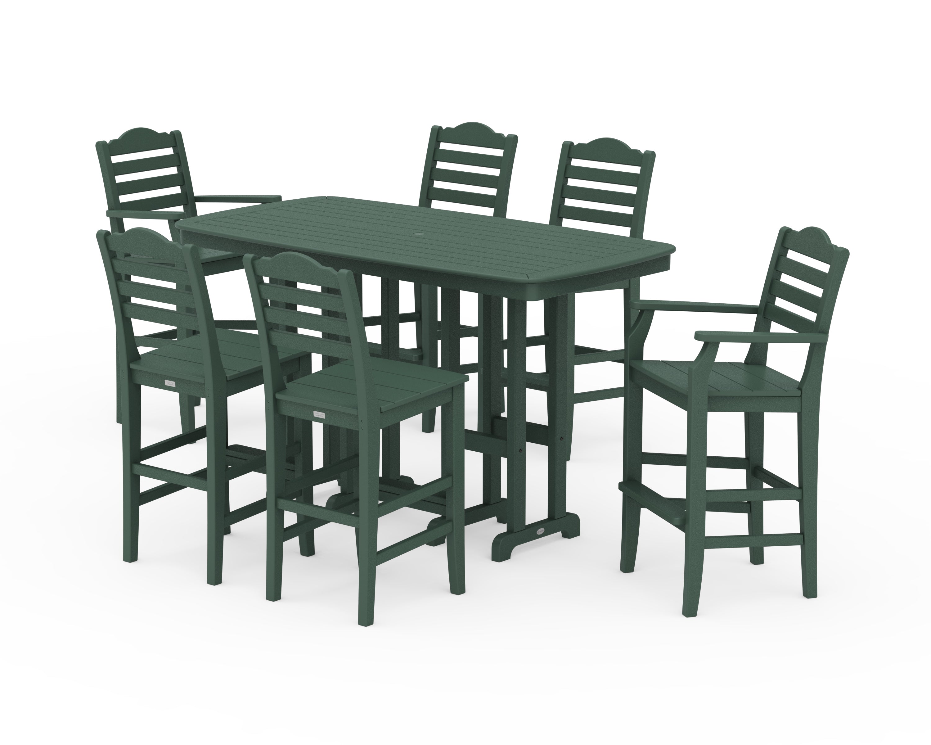 Draper James™ by POLYWOOD® Savannah 7-Piece Bar Set in Green