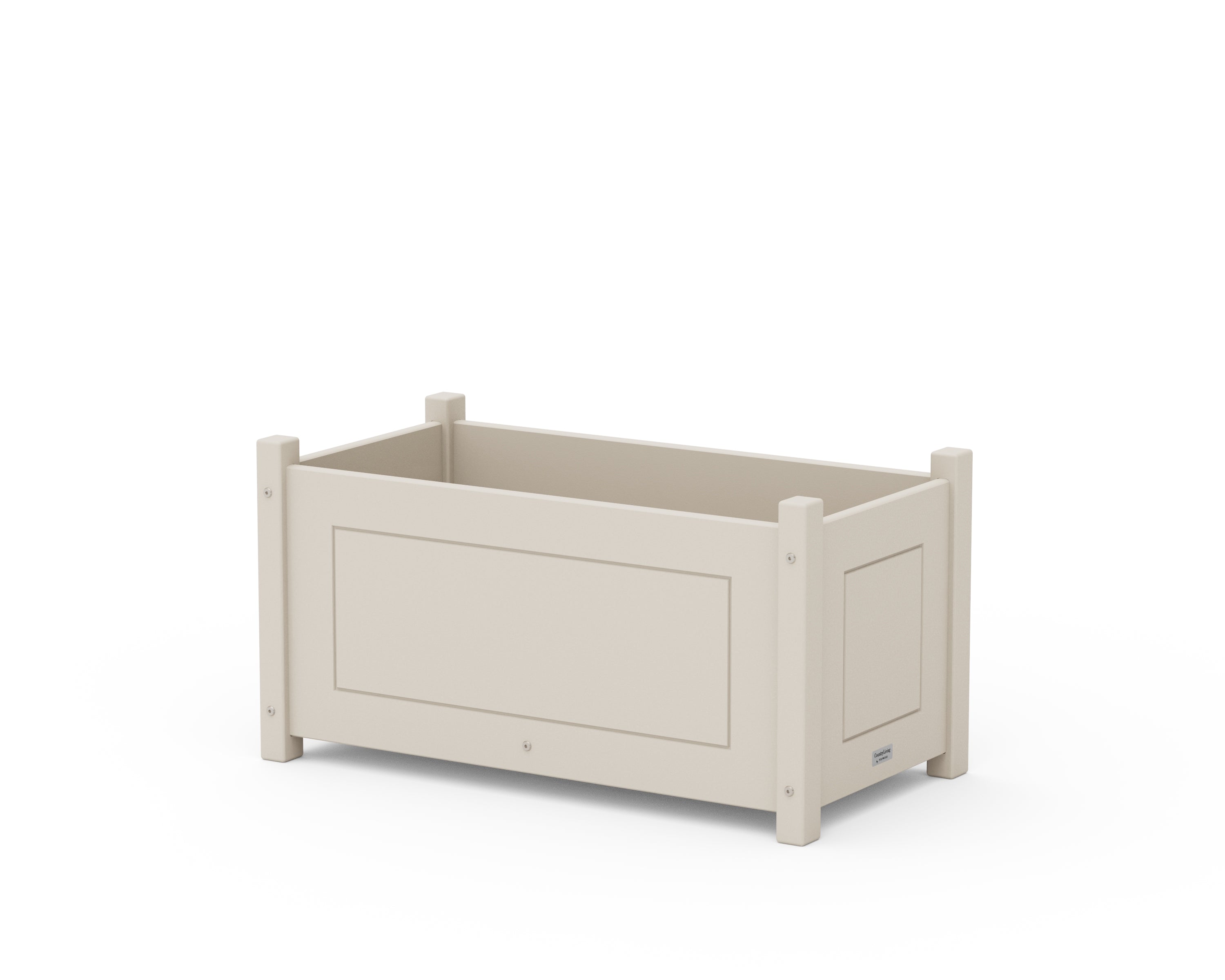 Country Living Country Living Rectangle Double Planter Box in Sand