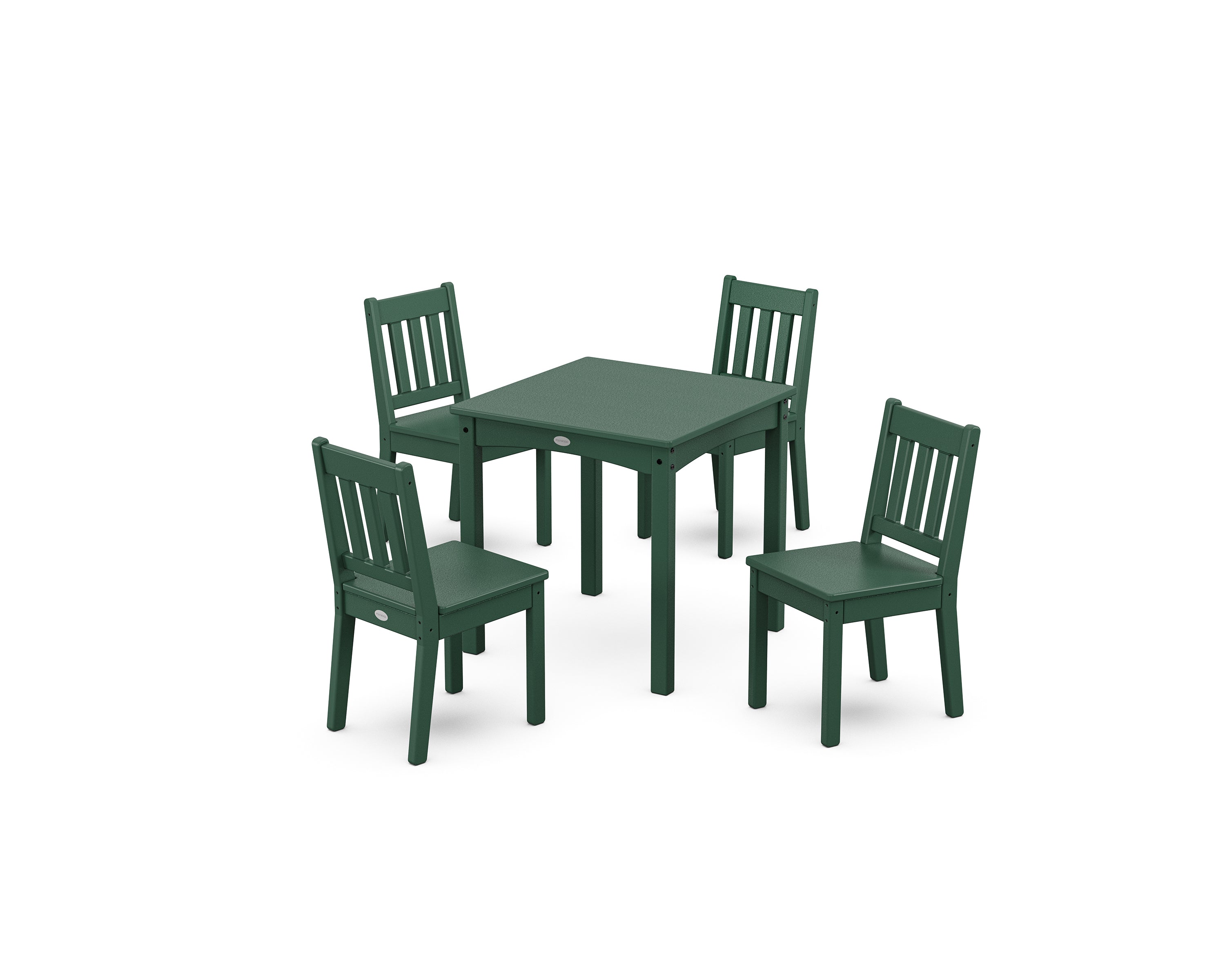POLYWOOD® Vineyard Kids 5-Piece Dining Set in Green