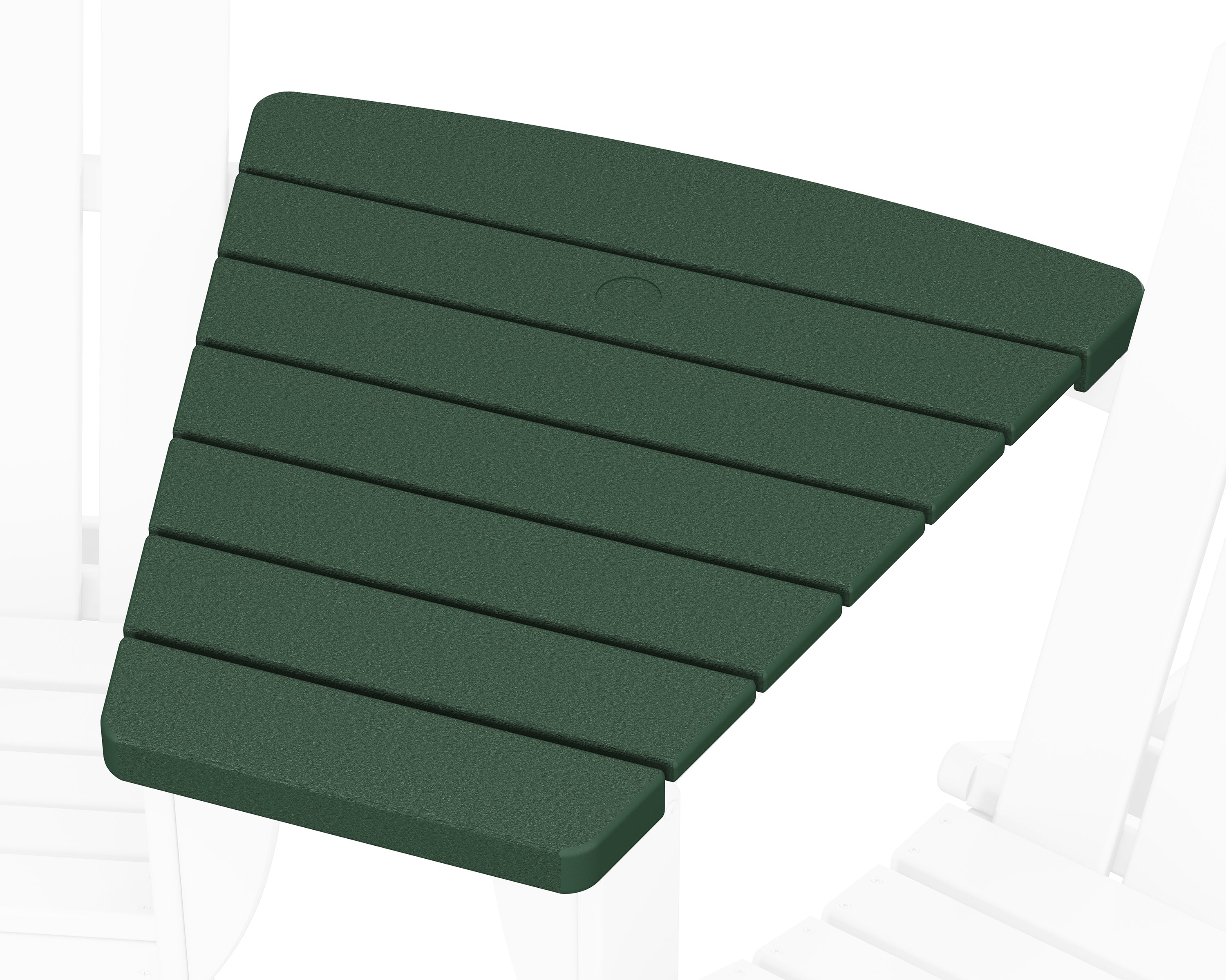 POLYWOOD® Classic Series Angled Adirondack Connecting Table in Green