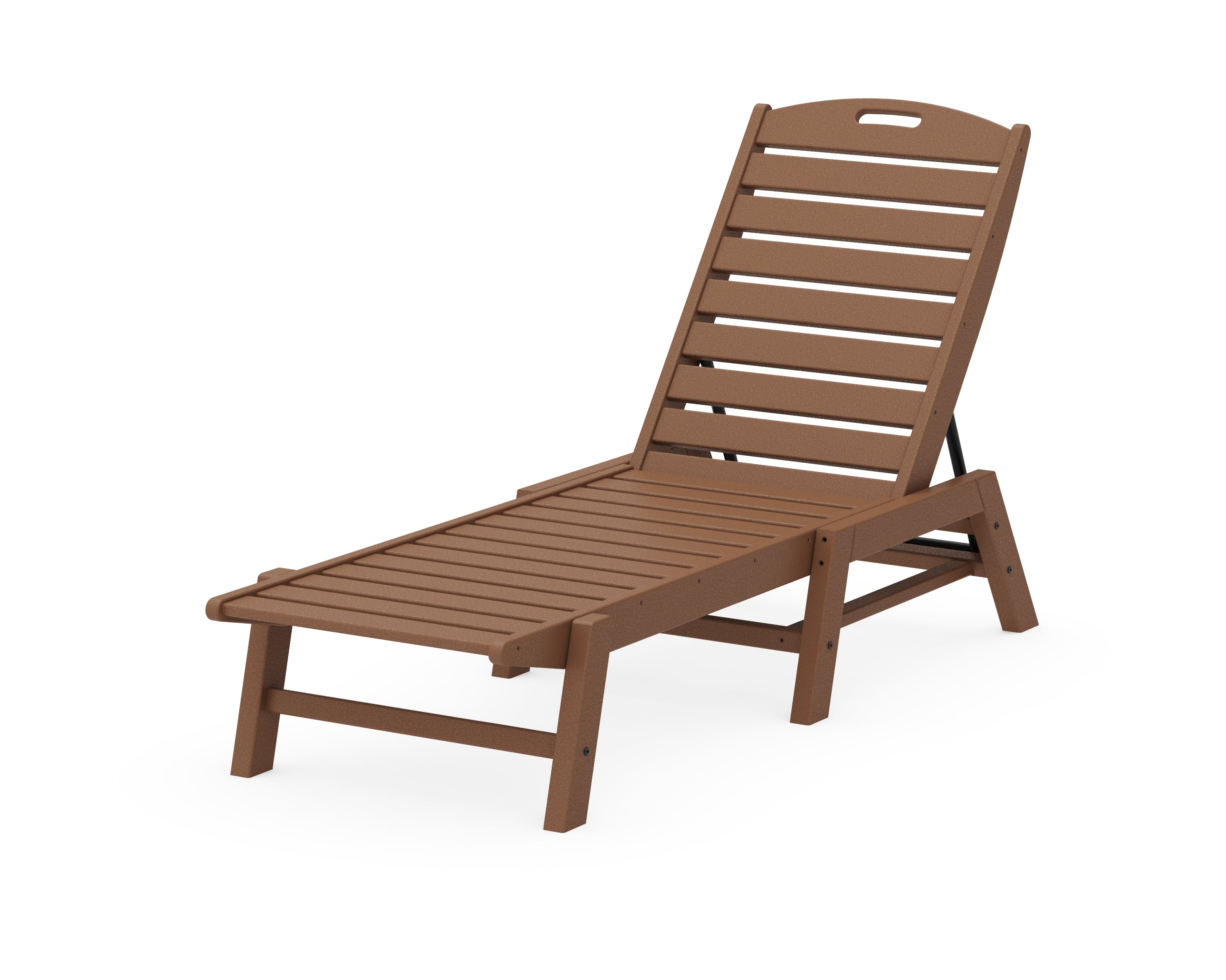 POLYWOOD® Nautical Chaise in Teak