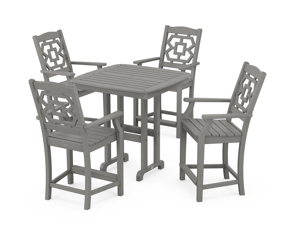 Chinoiserie 5-Piece Counter Set