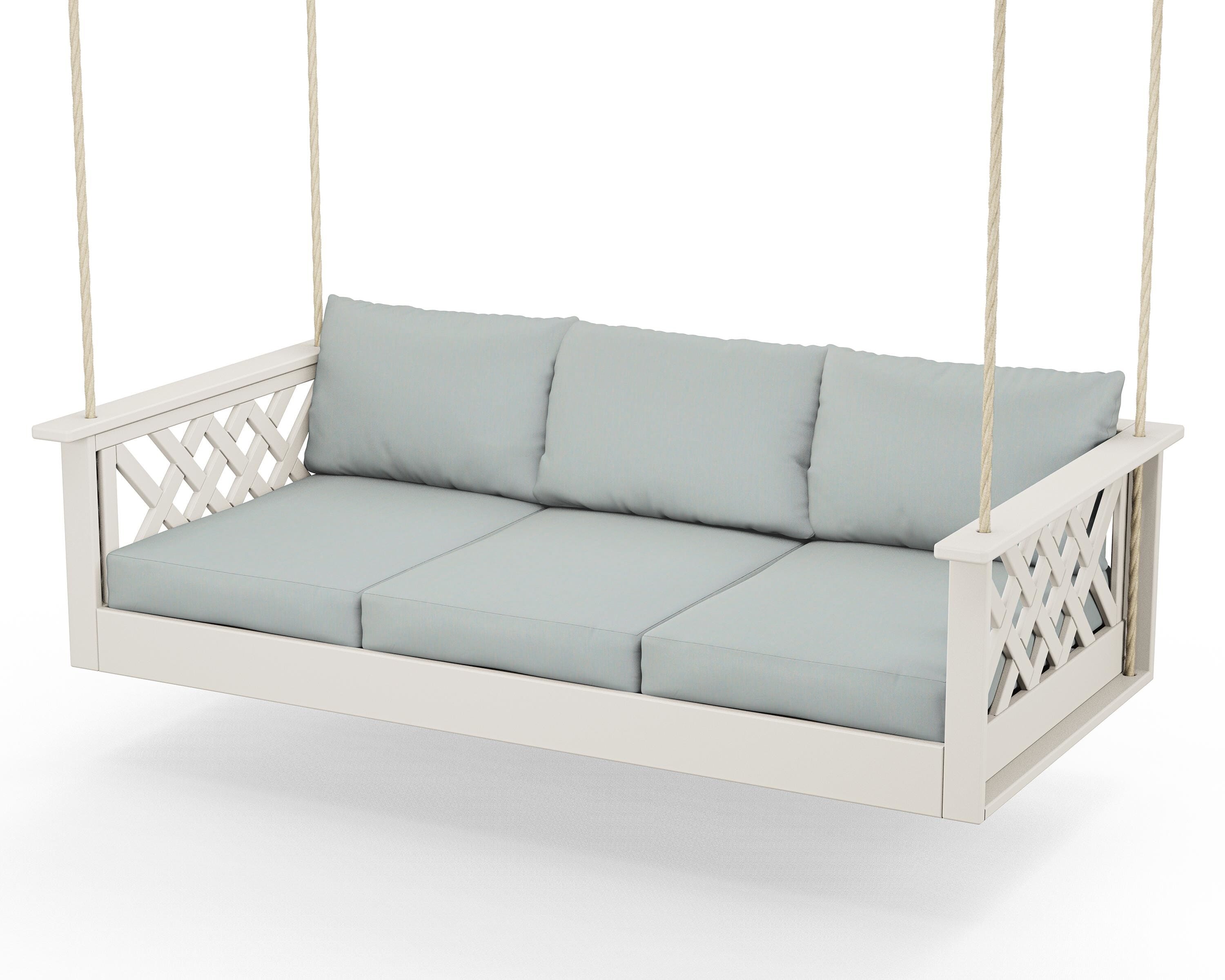 Country Living Wovendale Daybed Swing in Sand / Spa