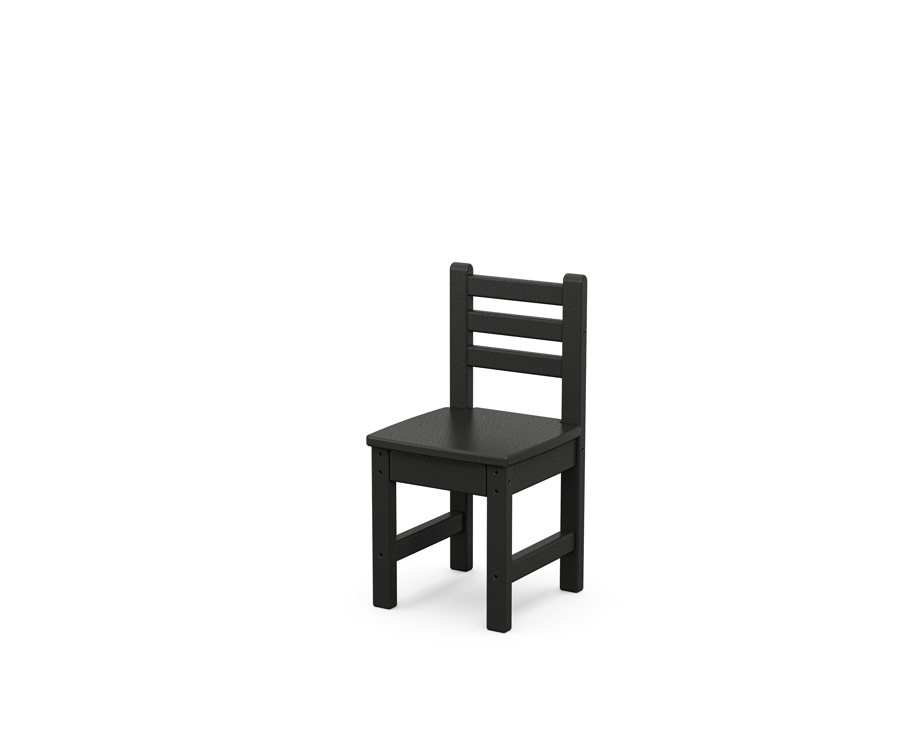 POLYWOOD® Toddler Lakeside Dining Chair in Black