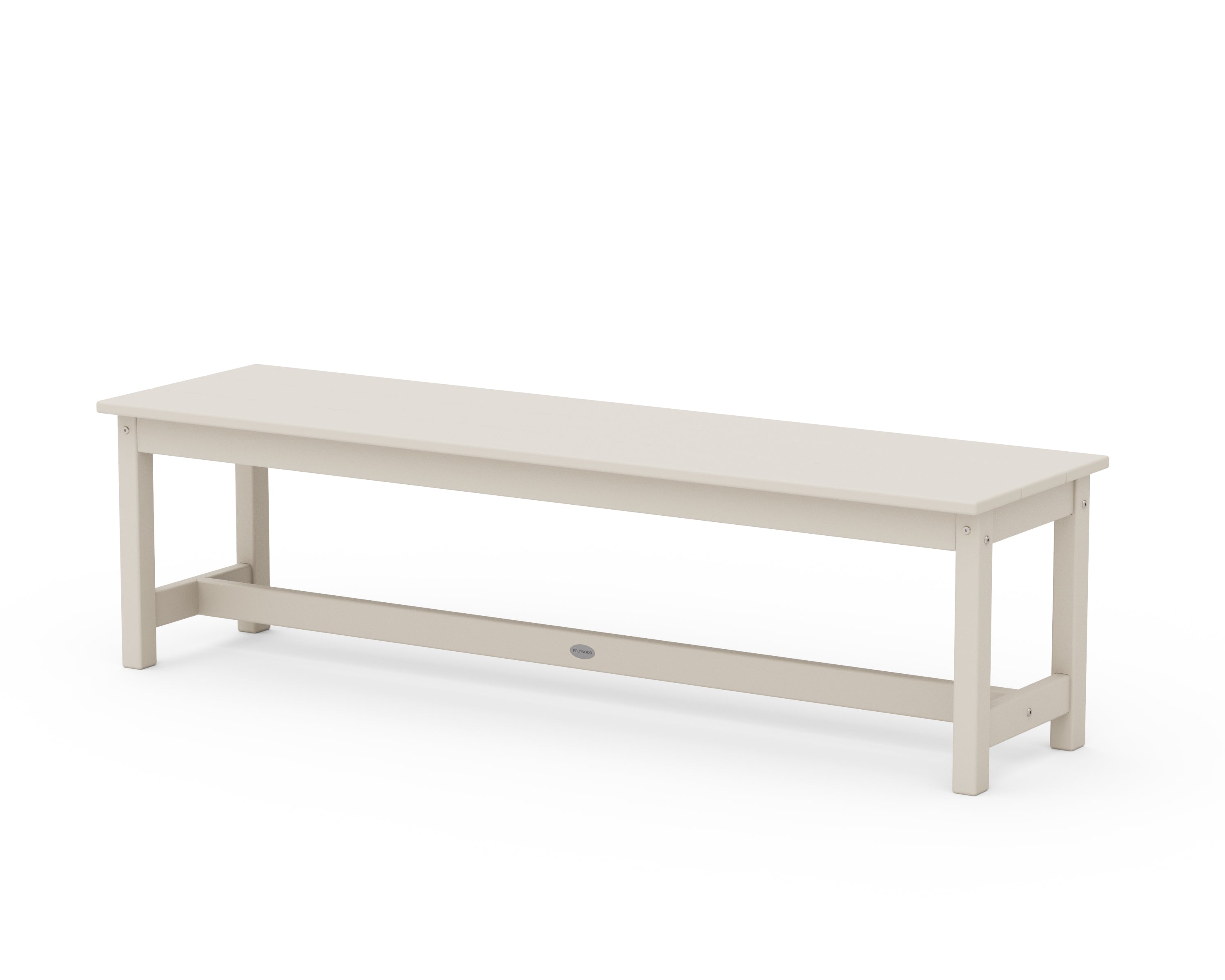 POLYWOOD® 60" Planter Bench in Sand