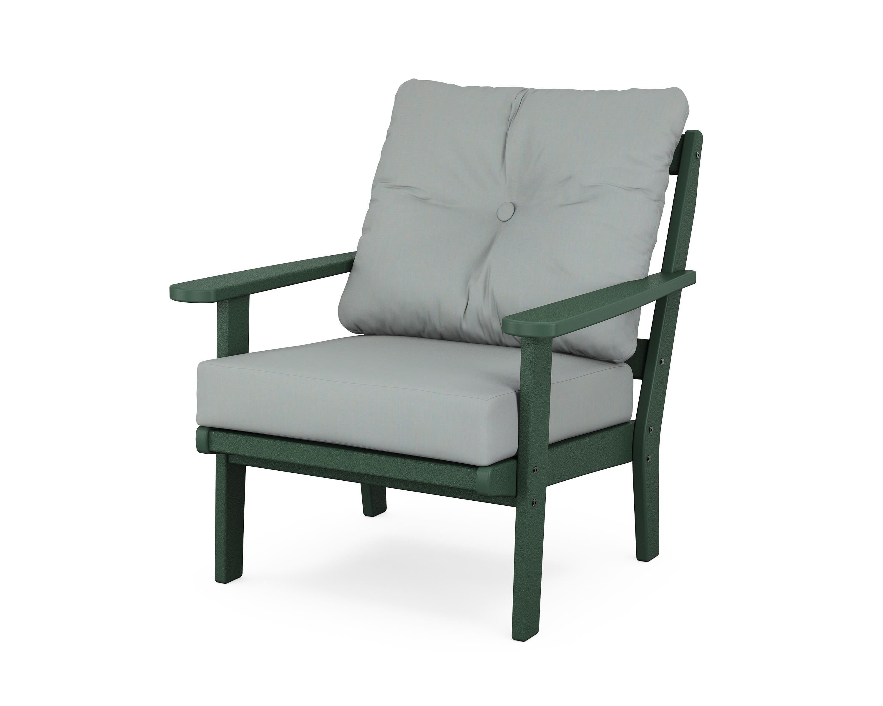 POLYWOOD® Mission Deep Seating Chair in Green / Spa