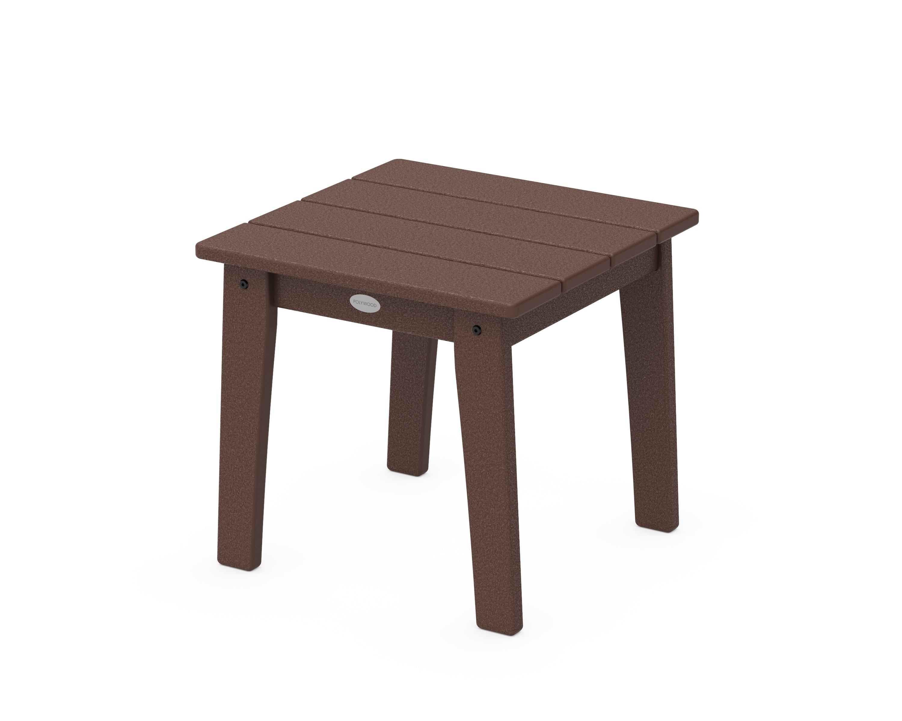 POLYWOOD® Lakeside End Table in Mahogany