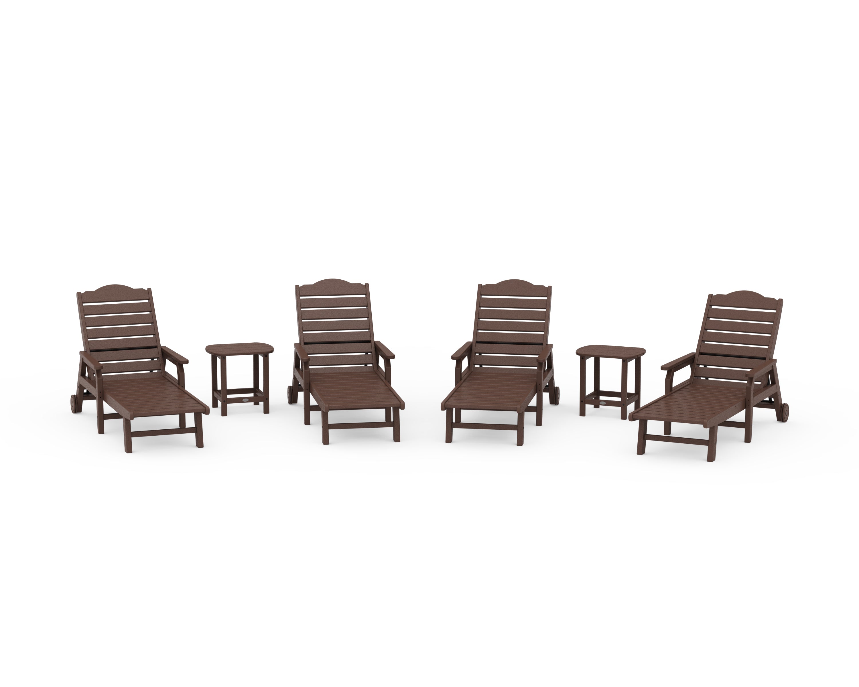 Draper James™ by POLYWOOD® 6-Piece Savannah Chaise Lounge Set in Mahogany
