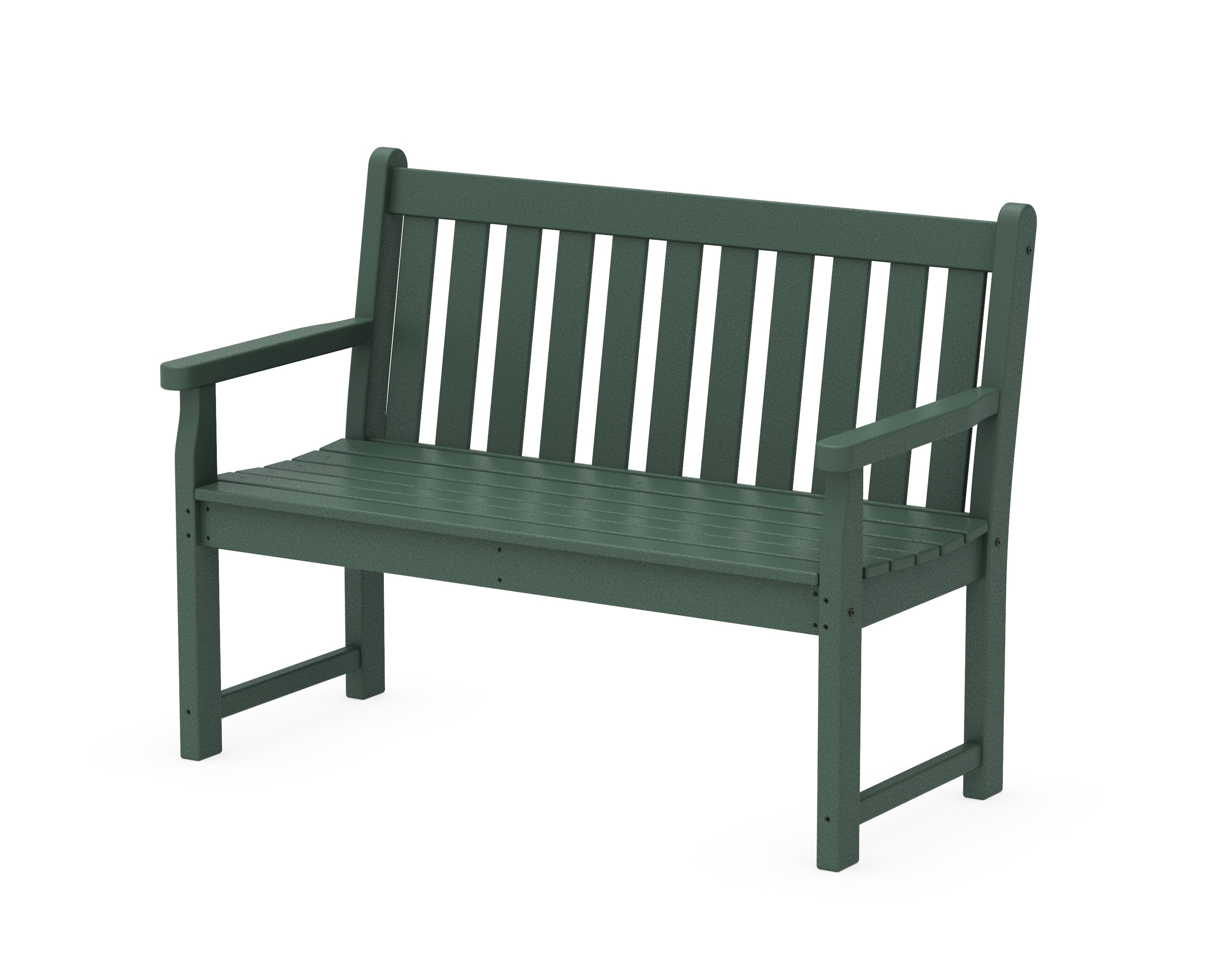 POLYWOOD® Traditional Garden 48" Bench in Green