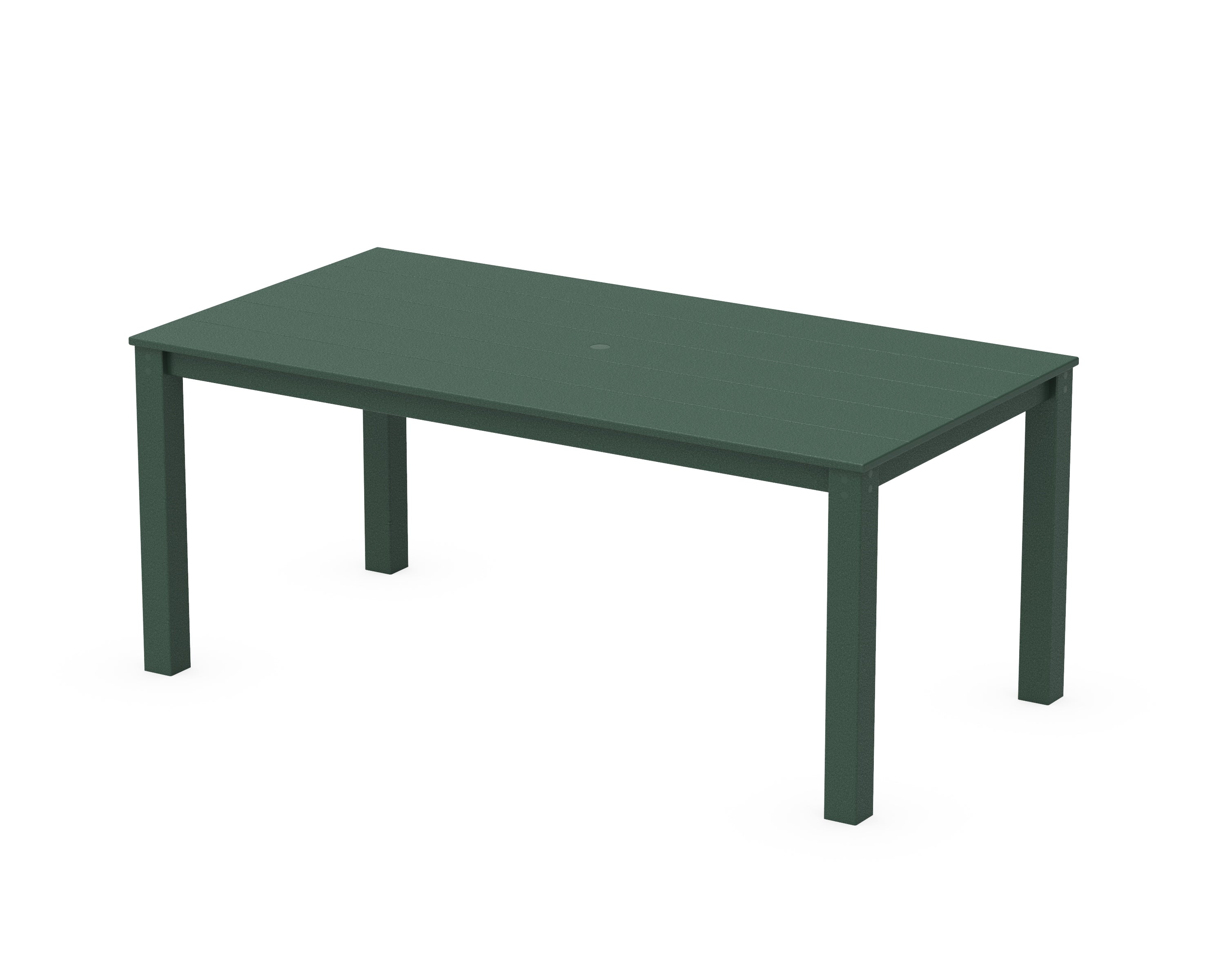 POLYWOOD® Parsons 38" X 72" Dining Table in Green