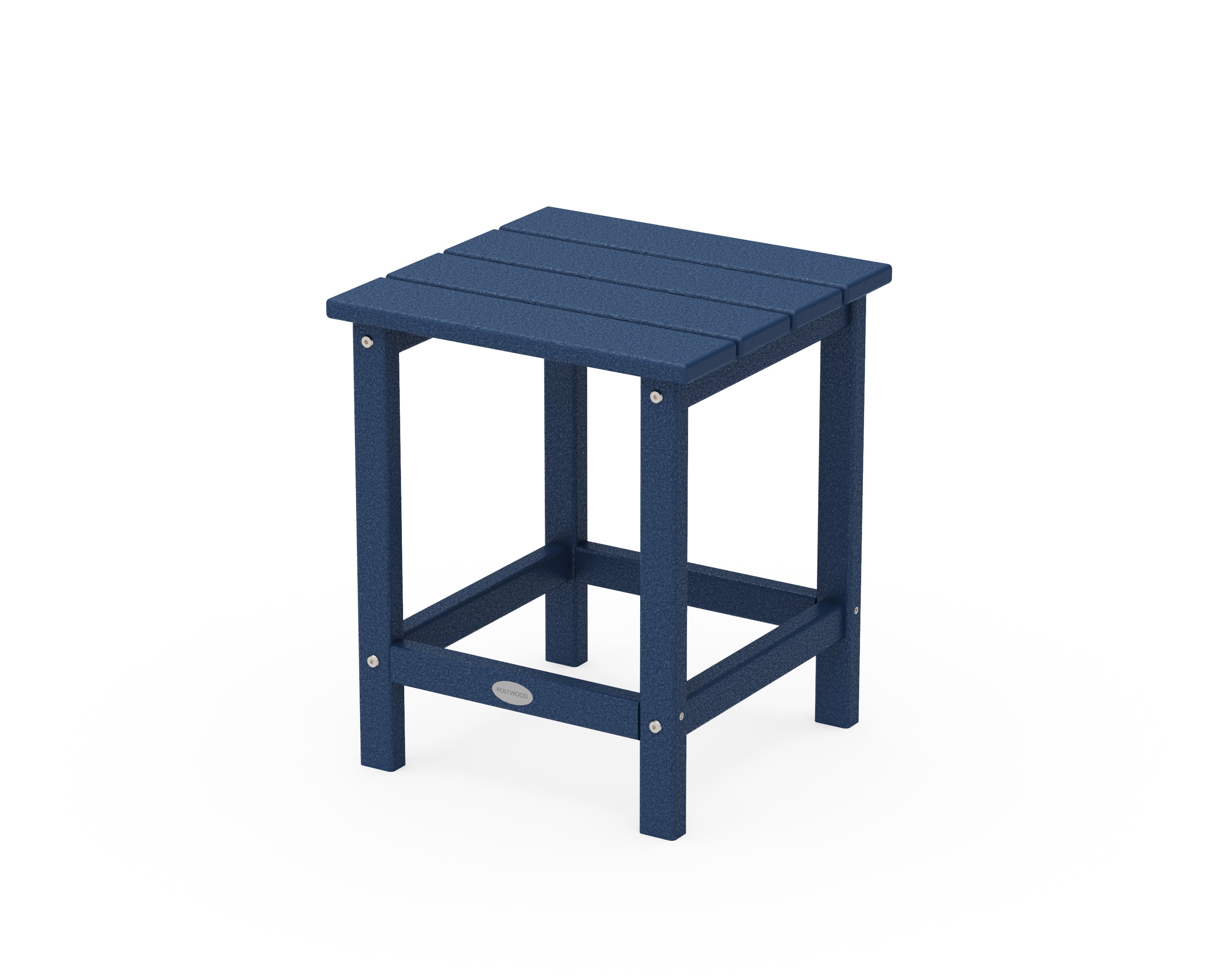 POLYWOOD® Long Island 18" Side Table in Navy