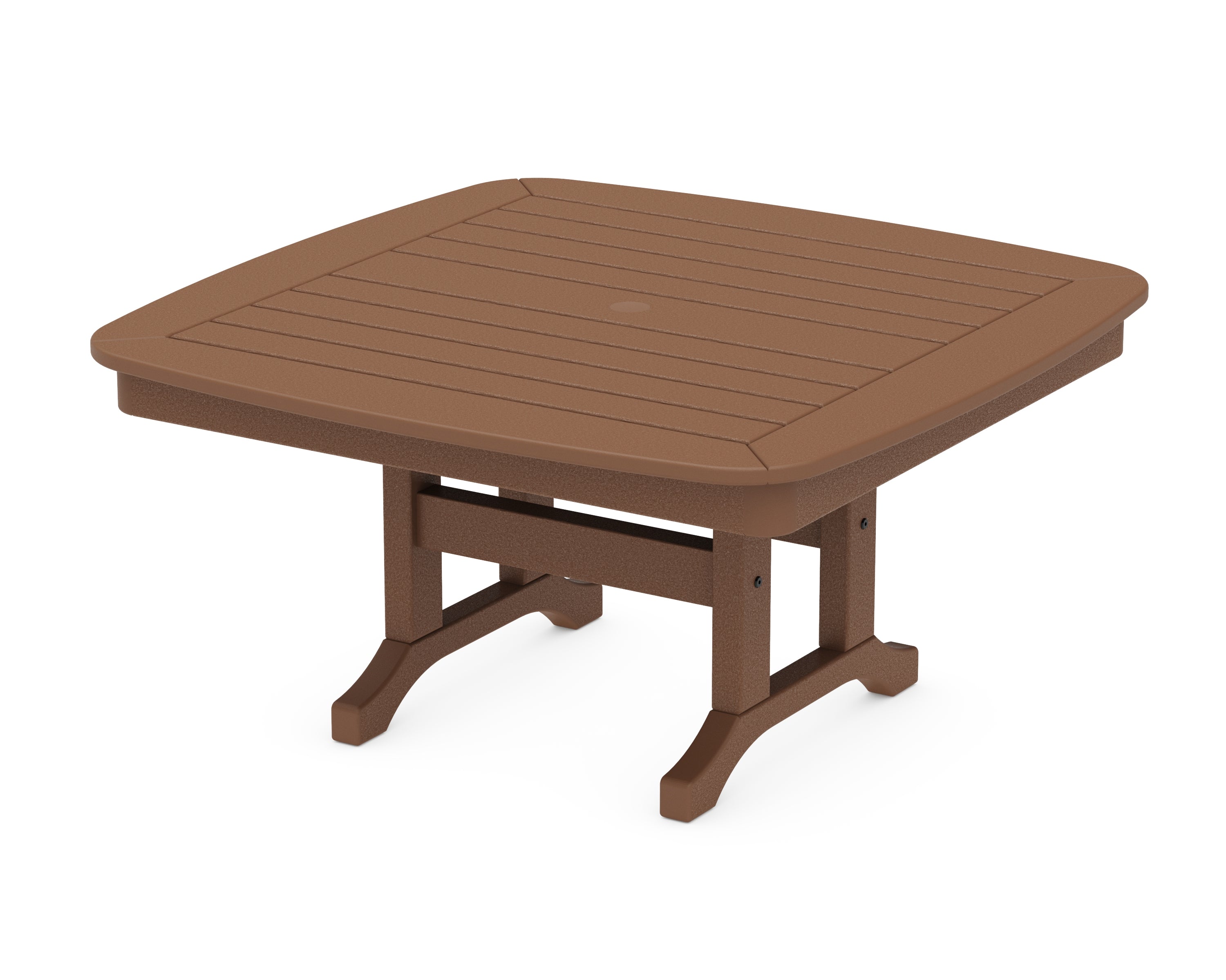 POLYWOOD® Nautical 37" Conversation Table in Teak