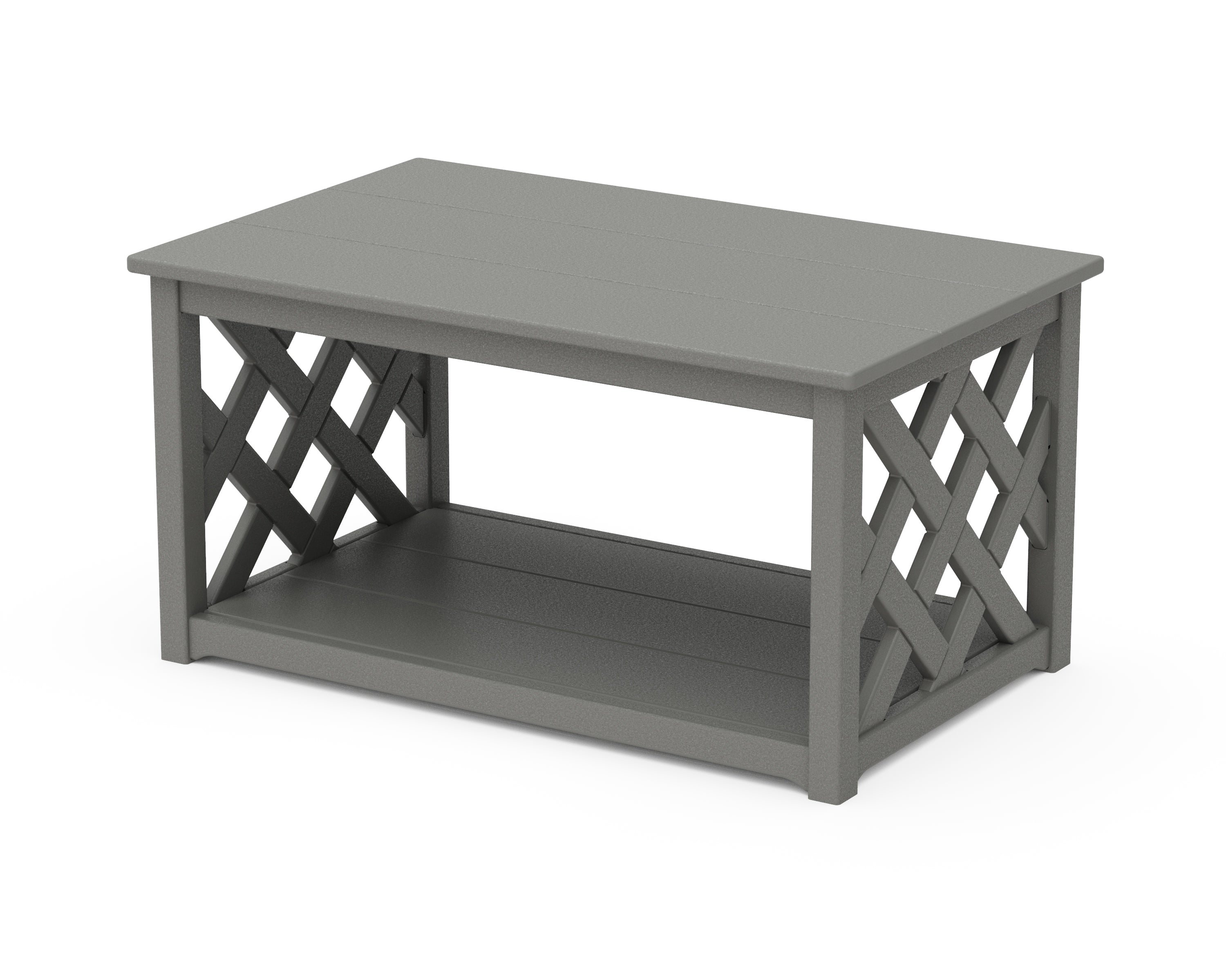 Country Living Wovendale Coffee Table in Slate Grey
