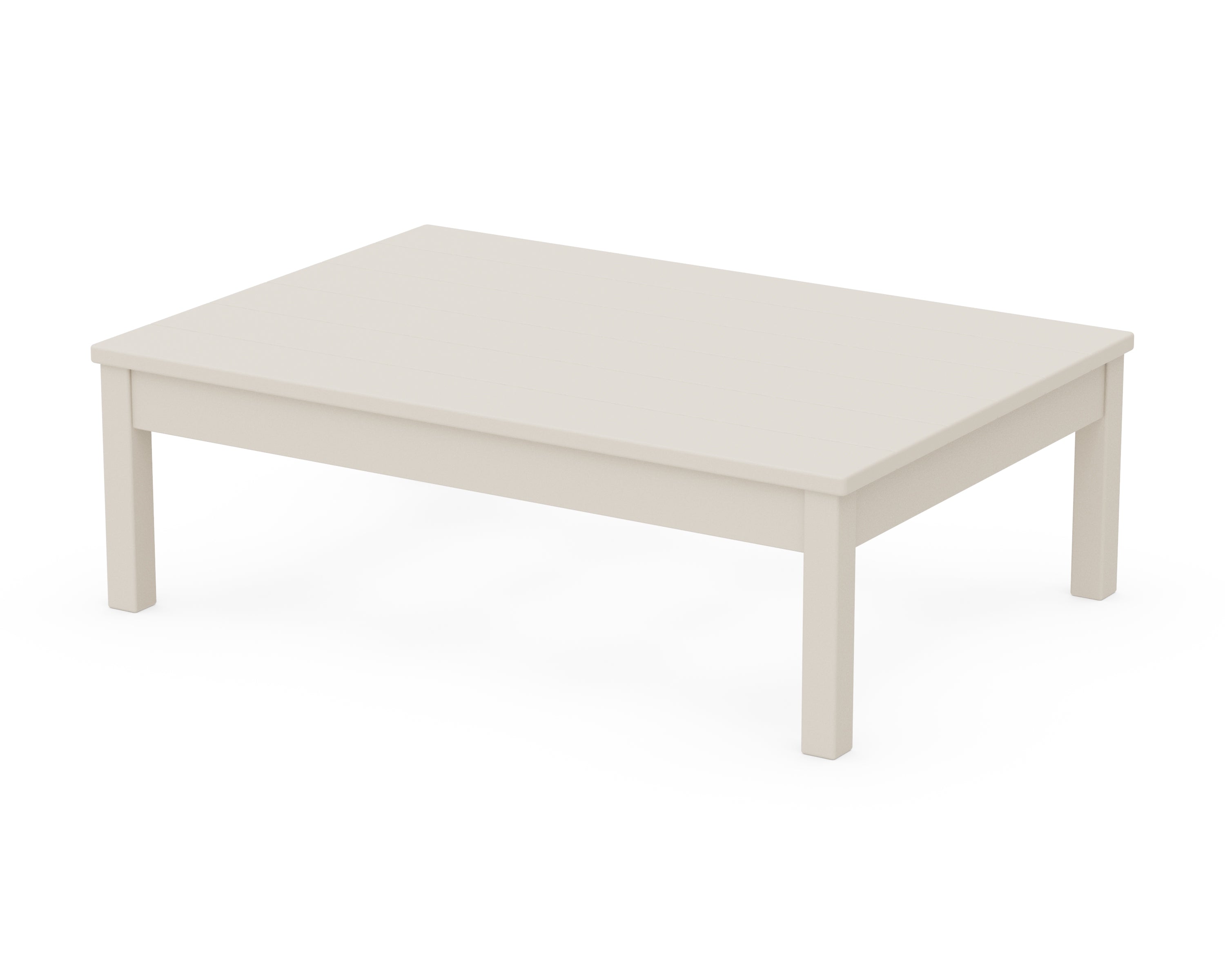 POLYWOOD® 33" x 47" Coffee Table in Sand