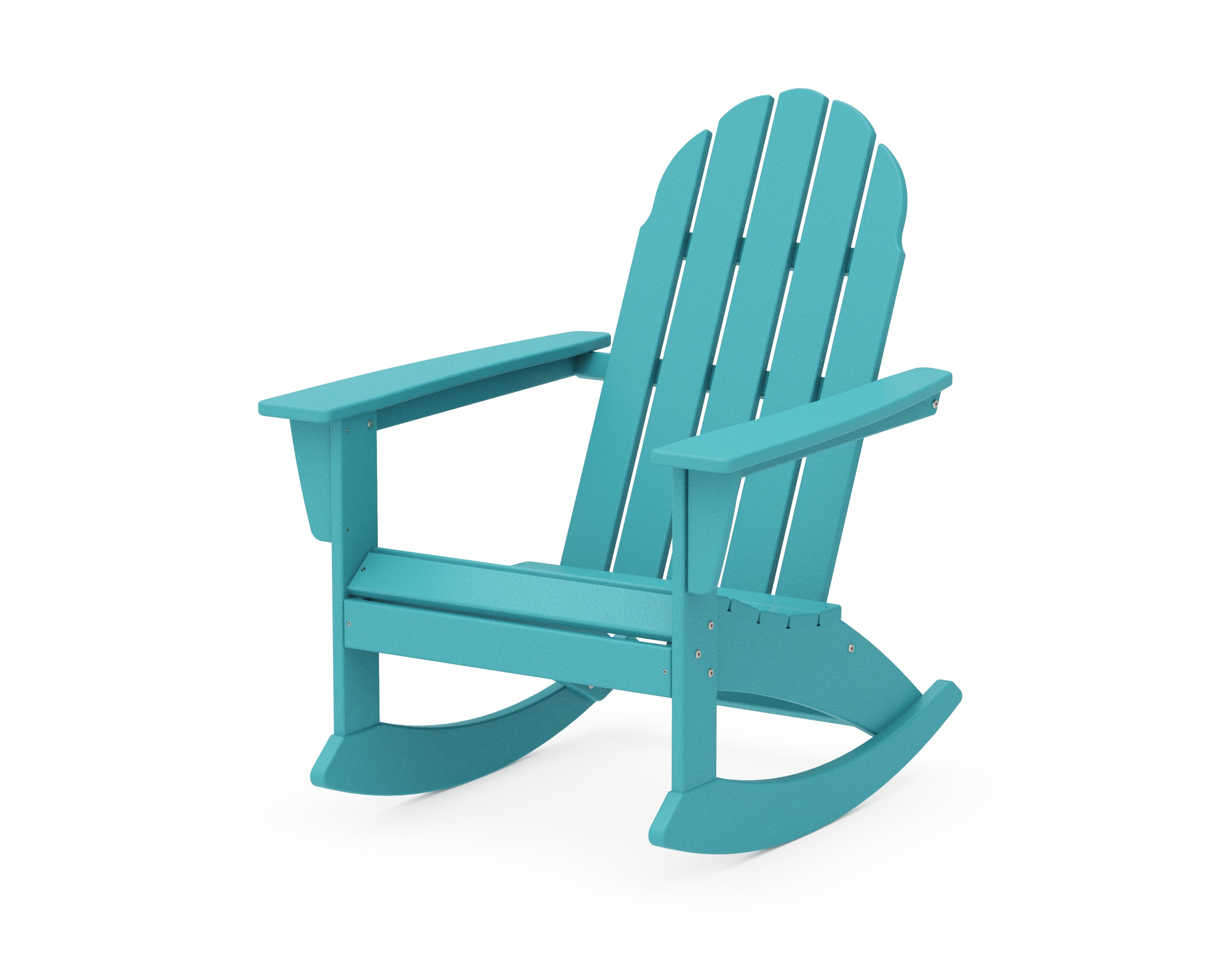 POLYWOOD® Vineyard Adirondack Rocking Chair in Aruba