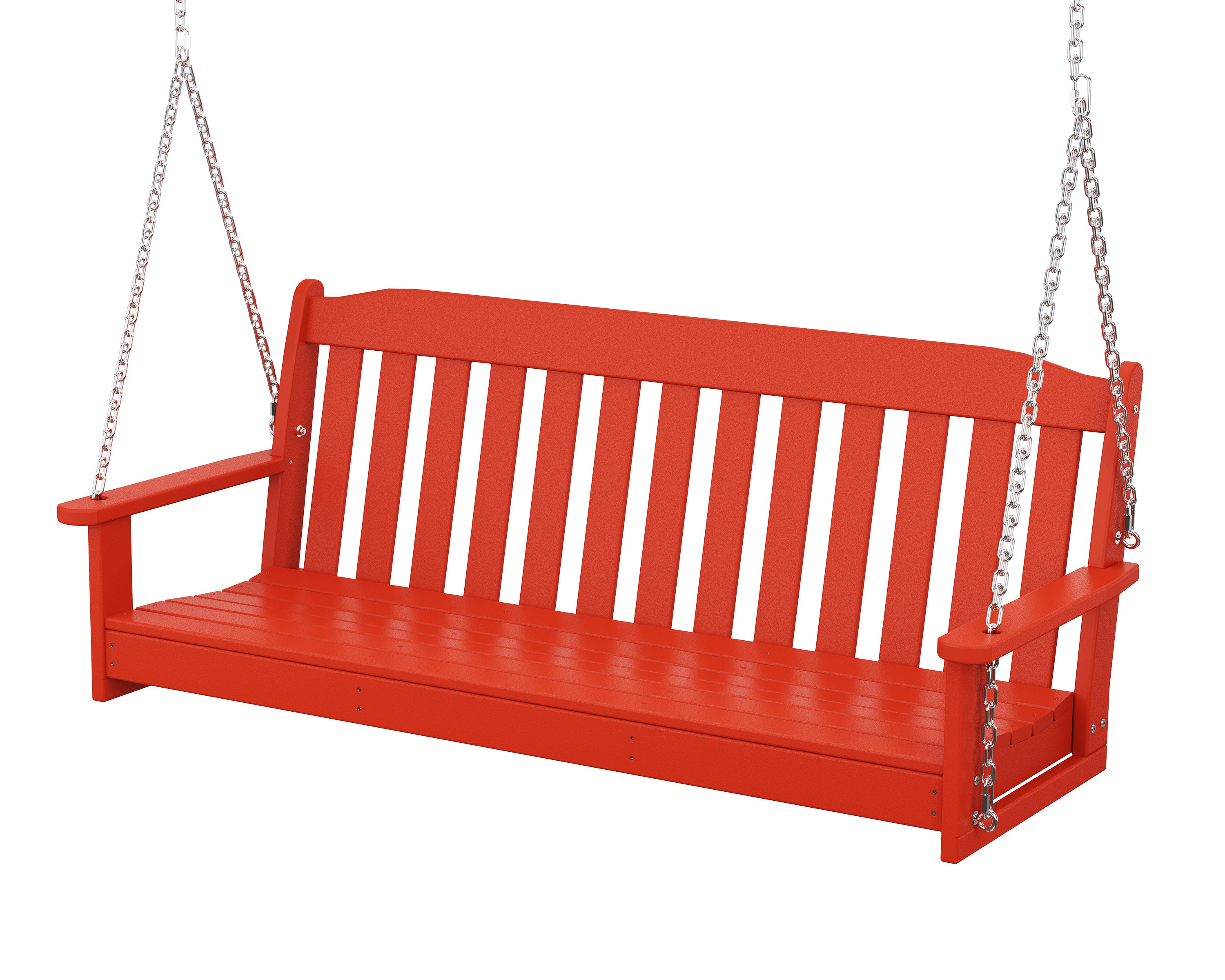 Country Living Cottage 60" Swing in Sunset Red