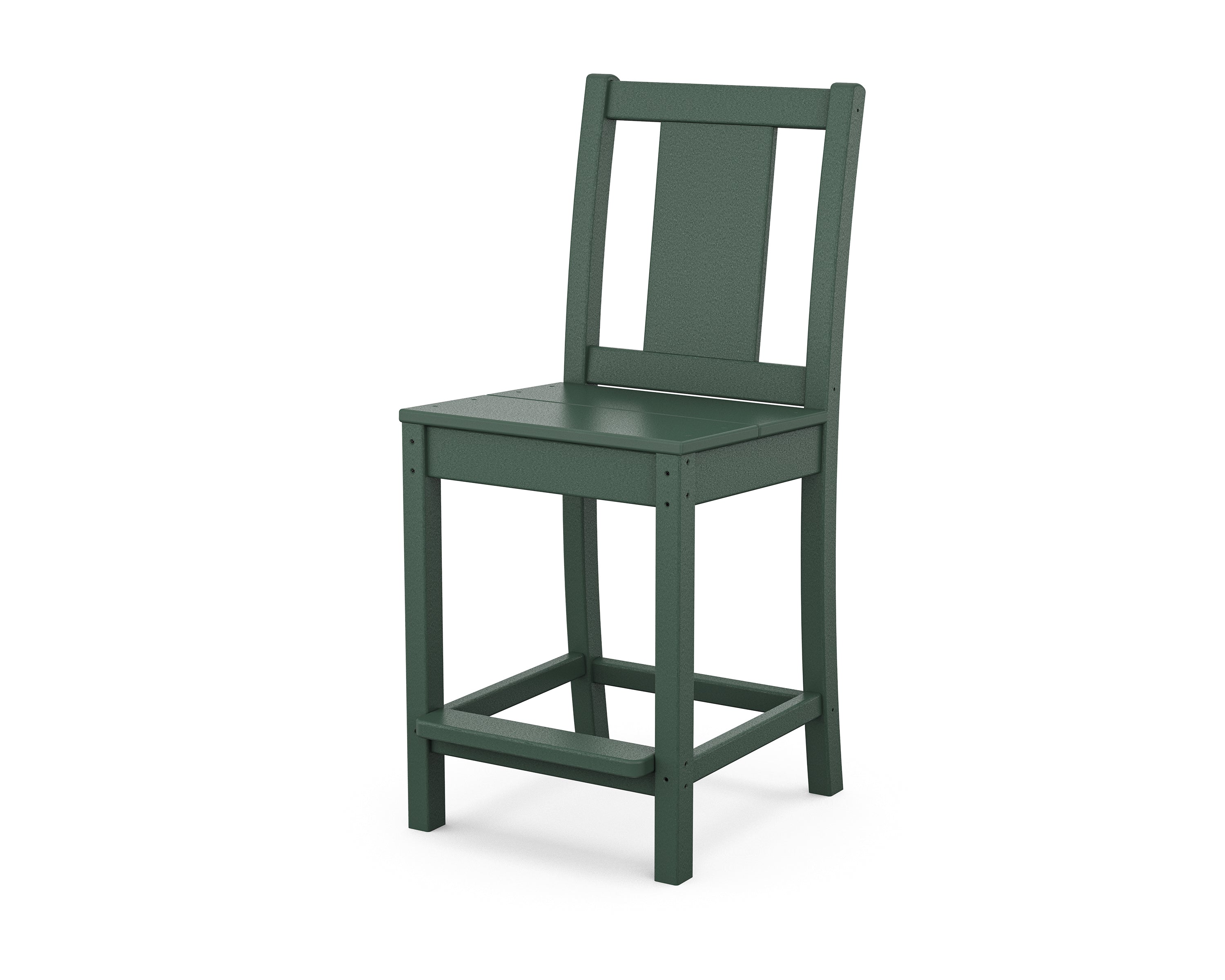 POLYWOOD® Prairie Counter Side Chair in Green