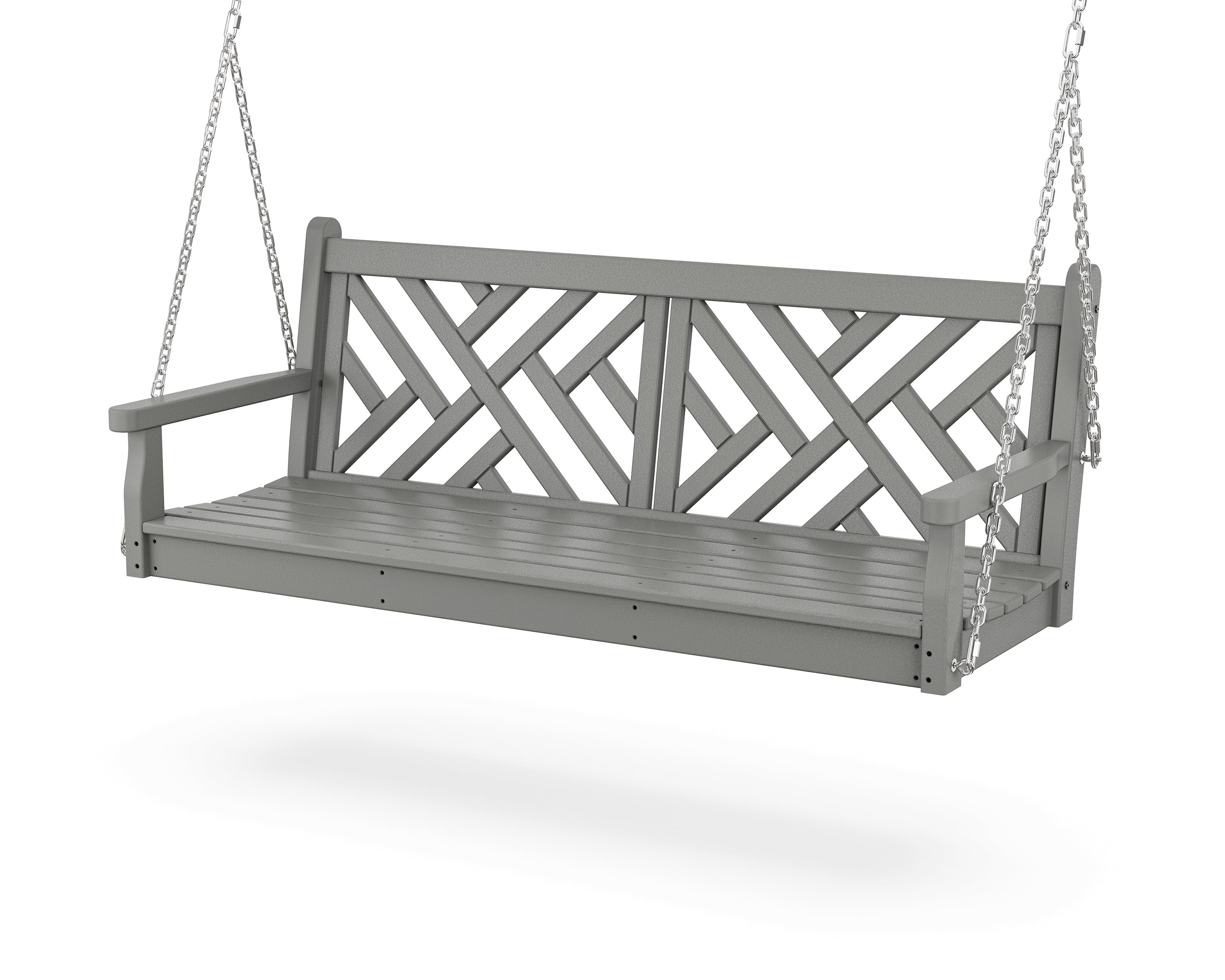 POLYWOOD® Chippendale 60" Swing in Slate Grey
