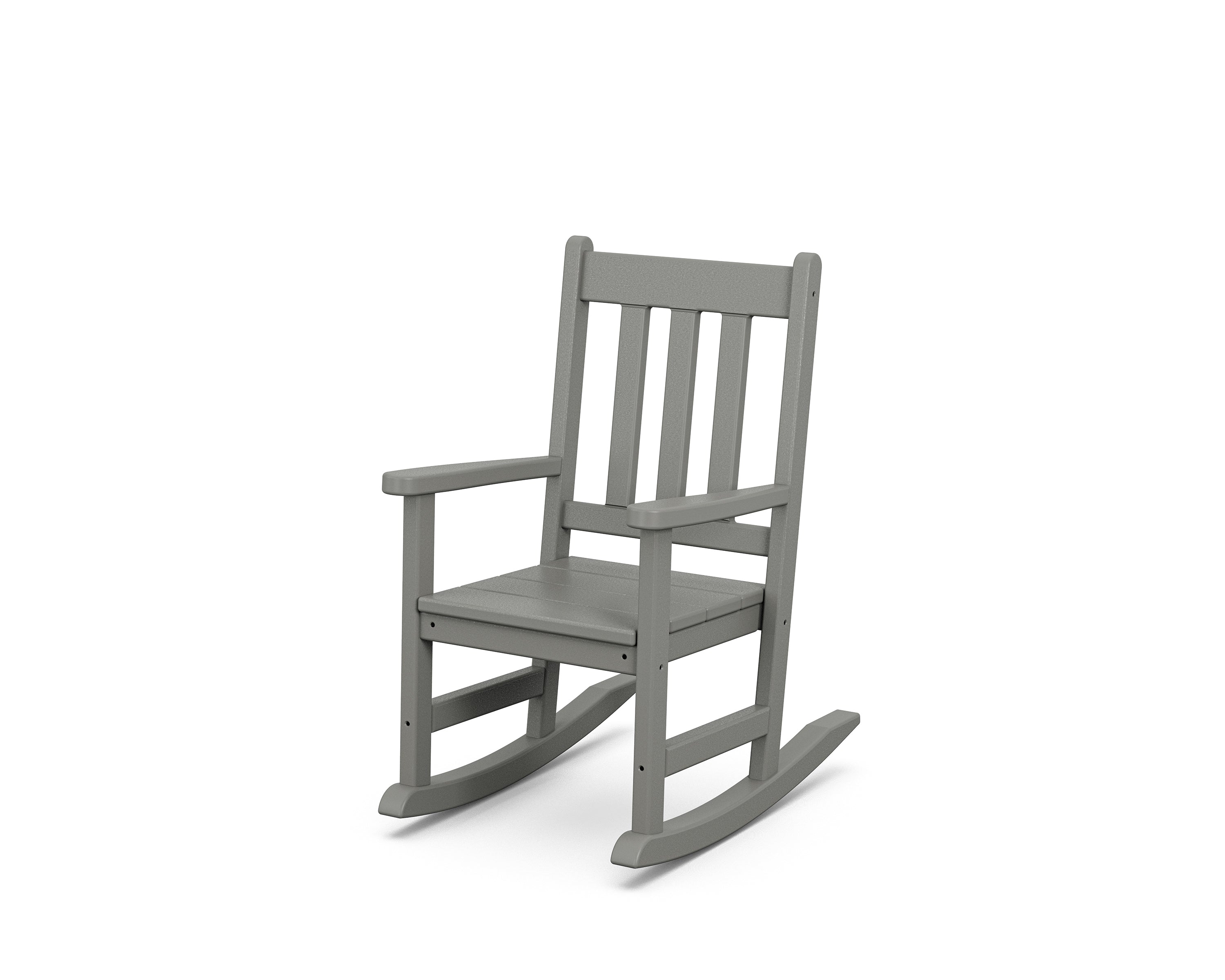 POLYWOOD® Kids Vineyard Rocking Chair in Slate Grey
