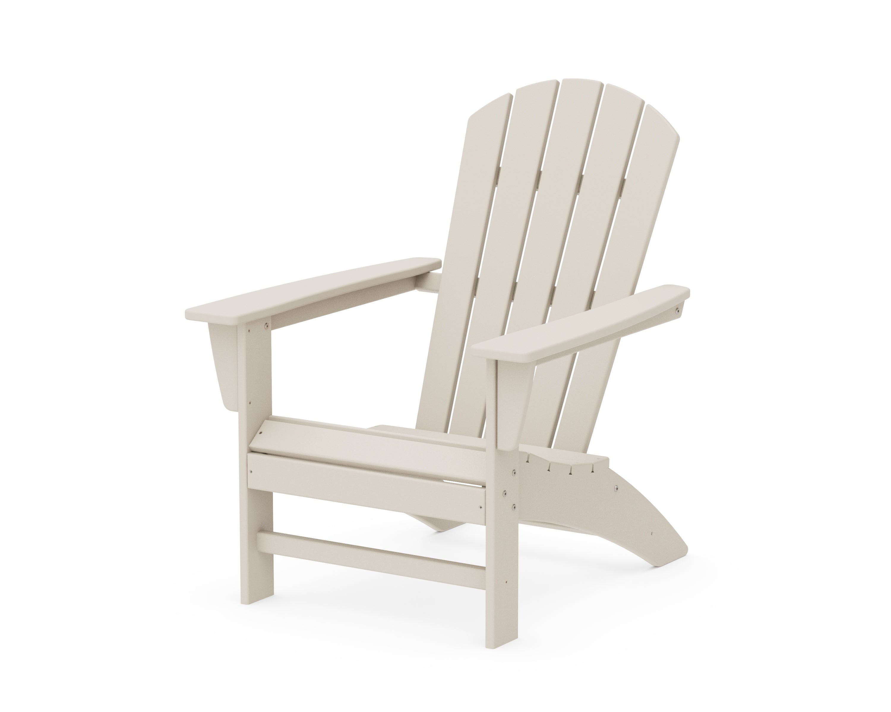 POLYWOOD® Nautical Adirondack Chair in Sand